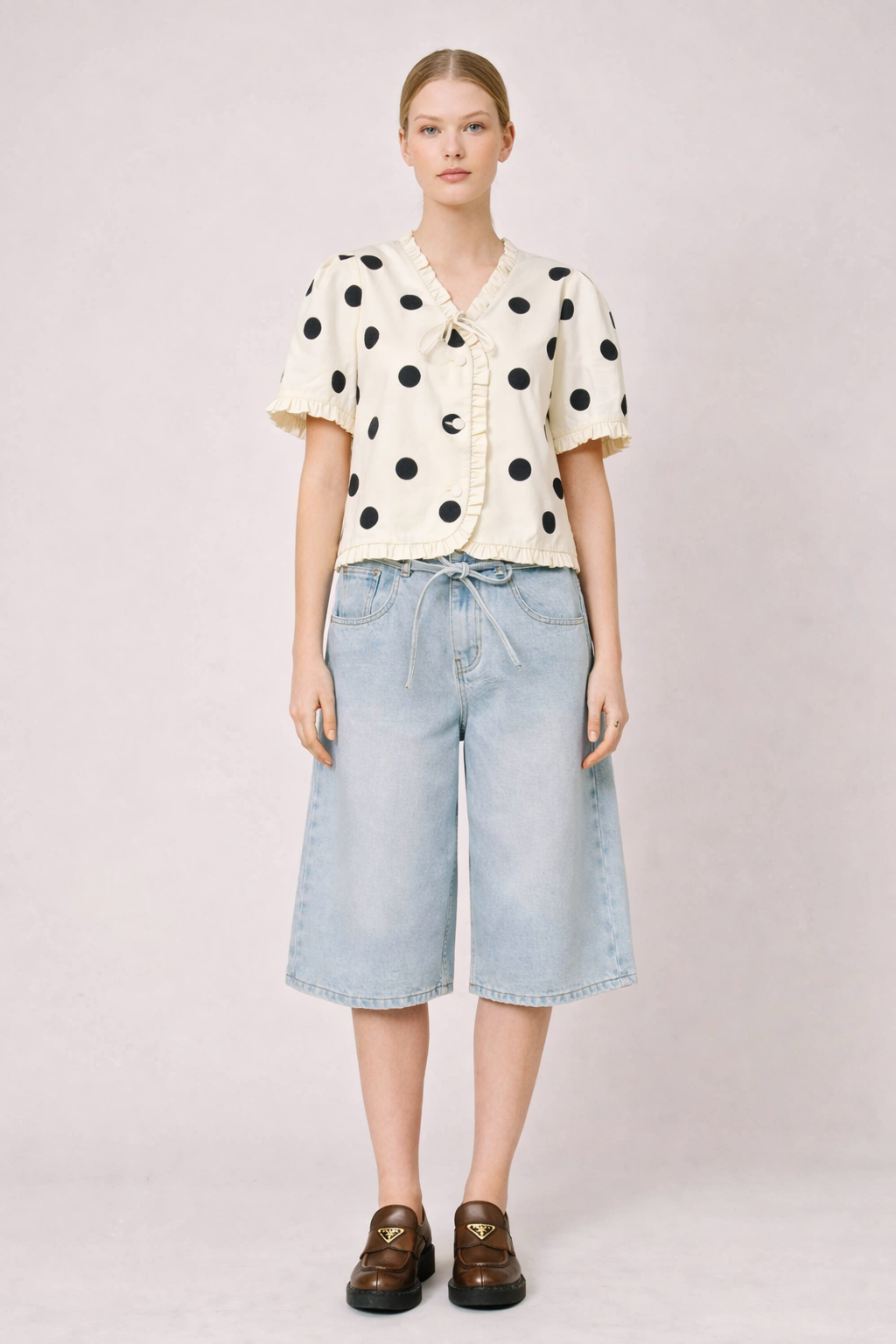 Polka Dot Jacket - Out of the Blue