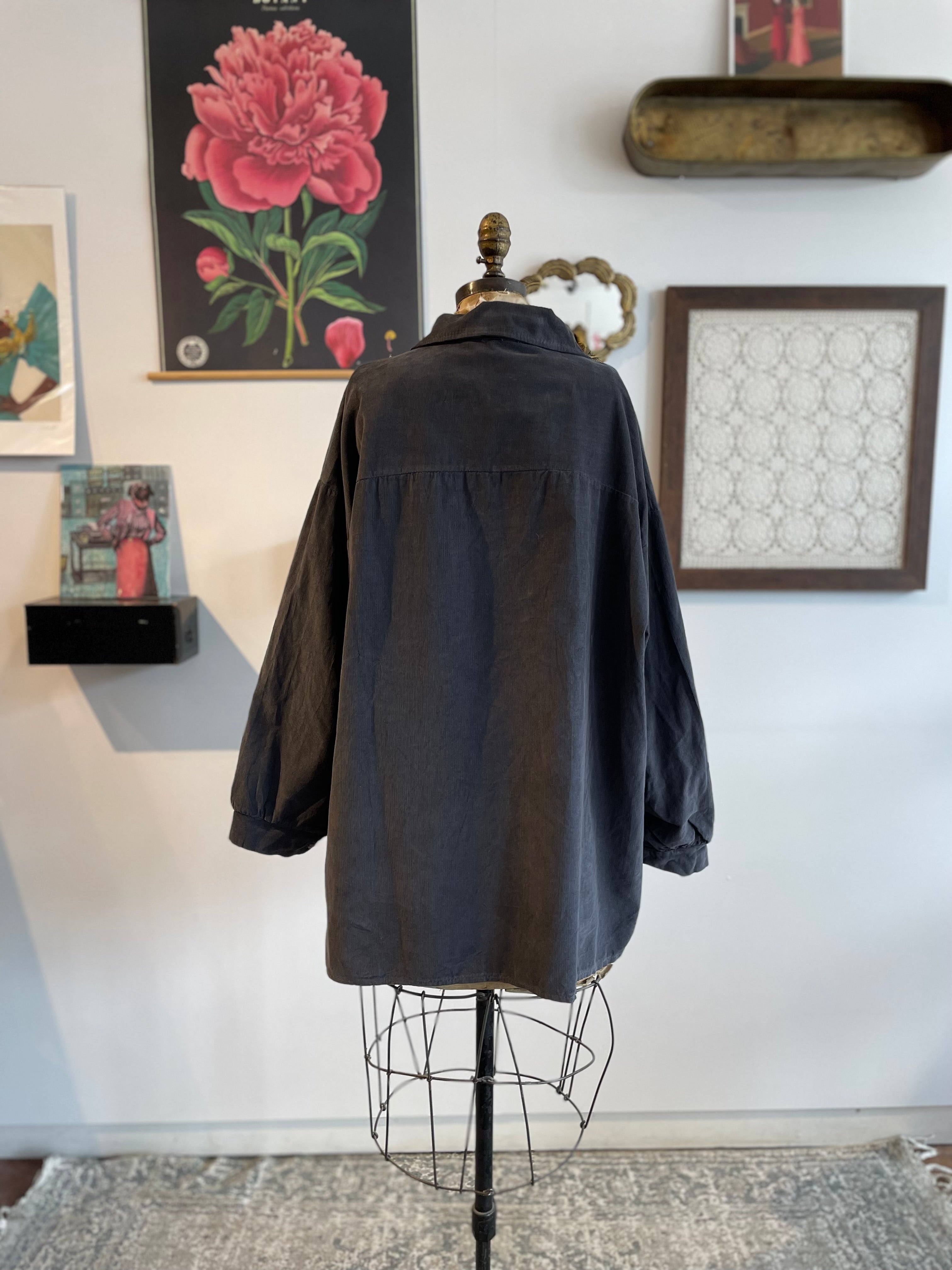 Noemie Cord Shirt - Out of the Blue