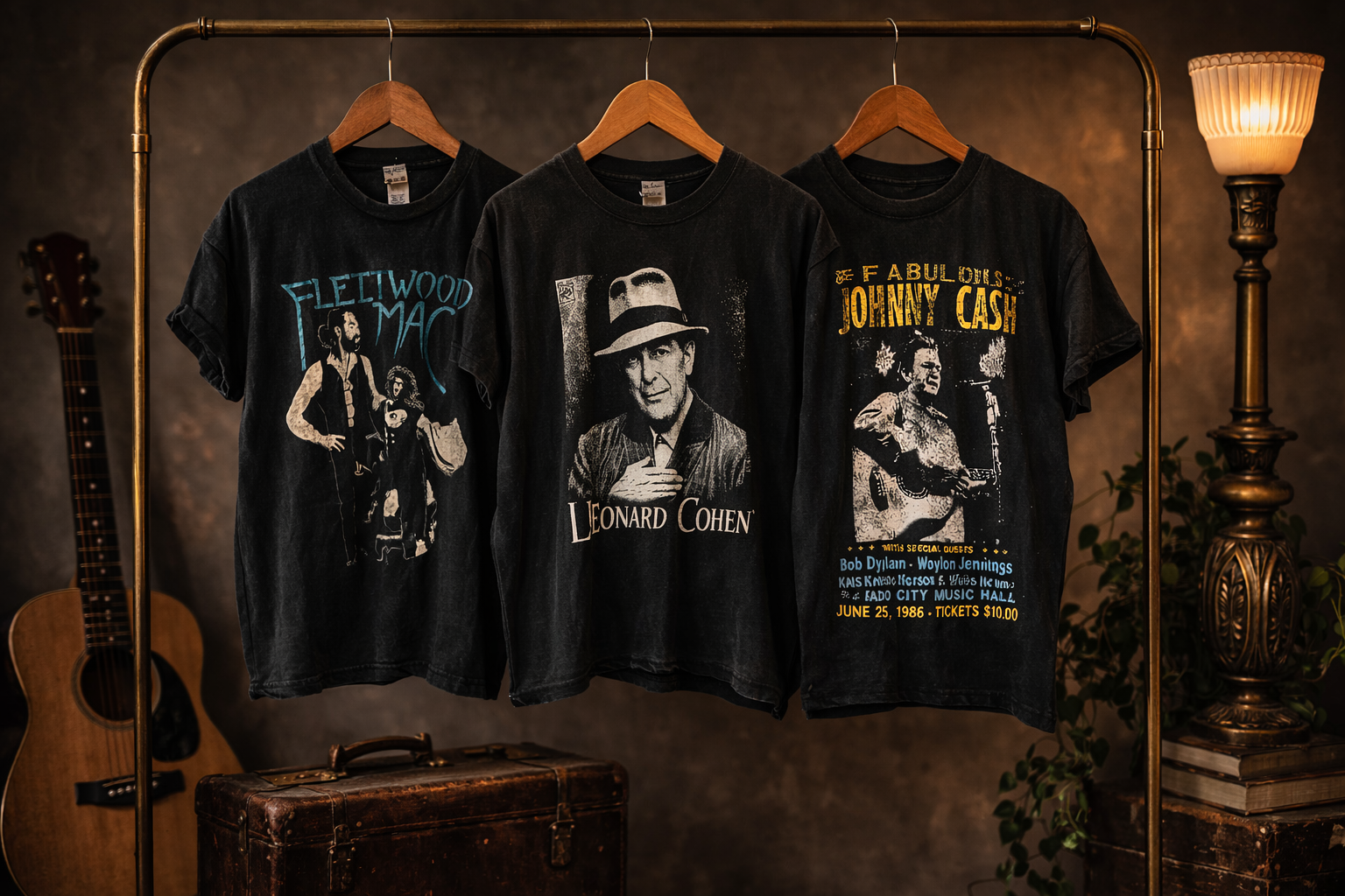 Cohen Vintage Tee - Out of the Blue