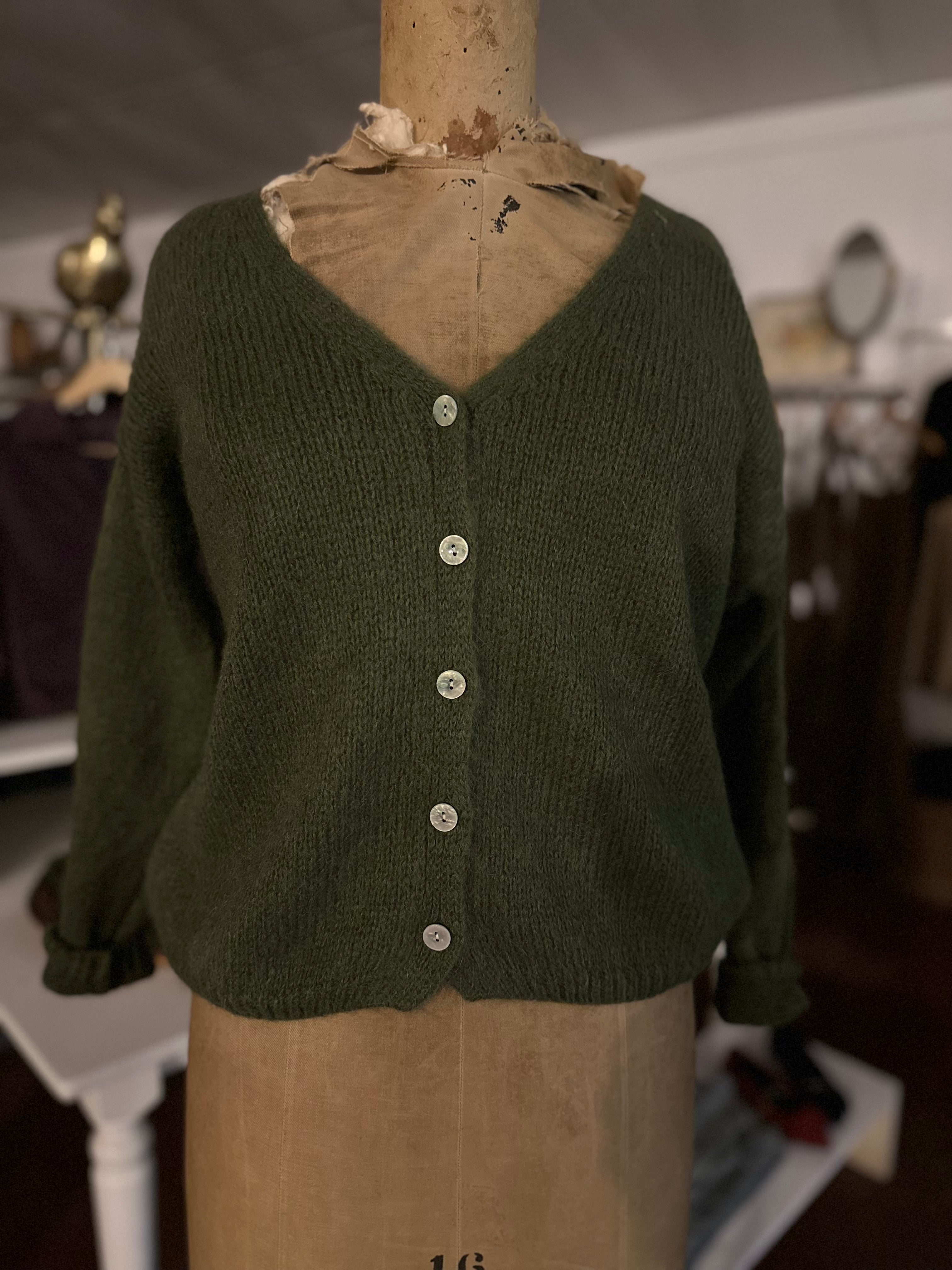 Mohair Cardigan