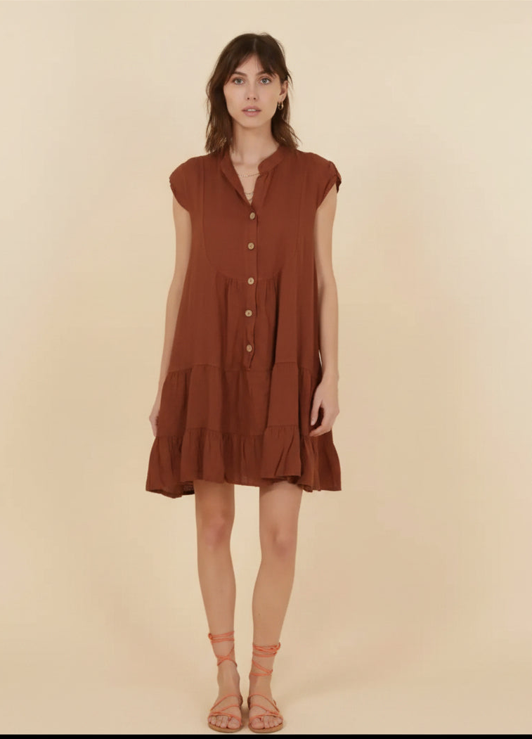 Giselle Linen Dress