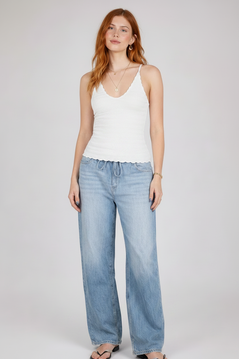 Seamless Smocked Cami
