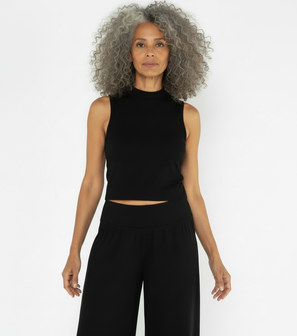 RIB MOCK TANK BAMBOO