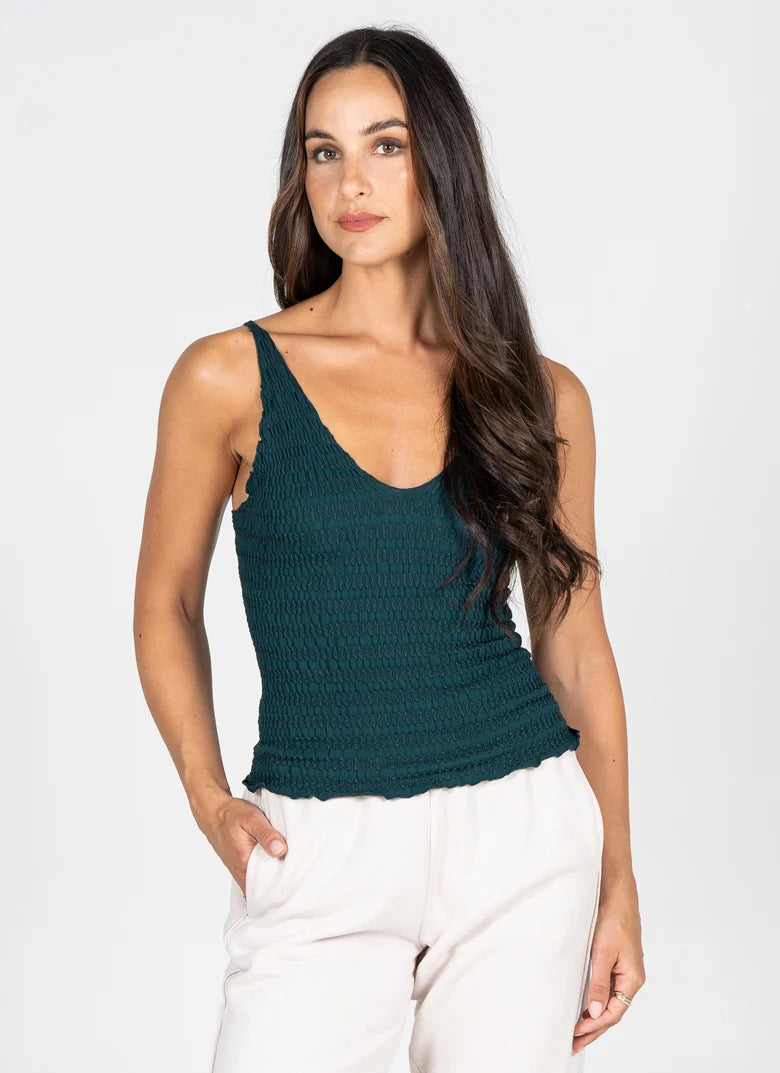 Seamless Smocked Cami