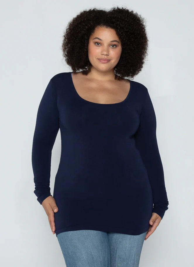 Long Sleeve Bamboo Top Pl