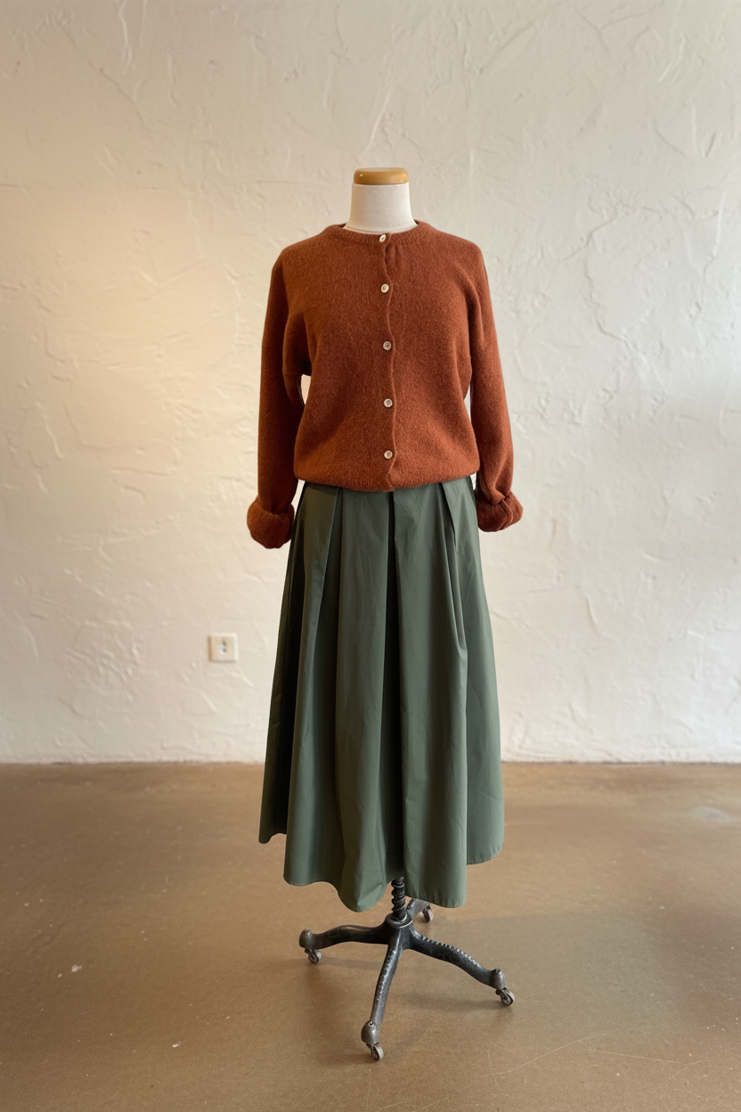 Poplin Skirt