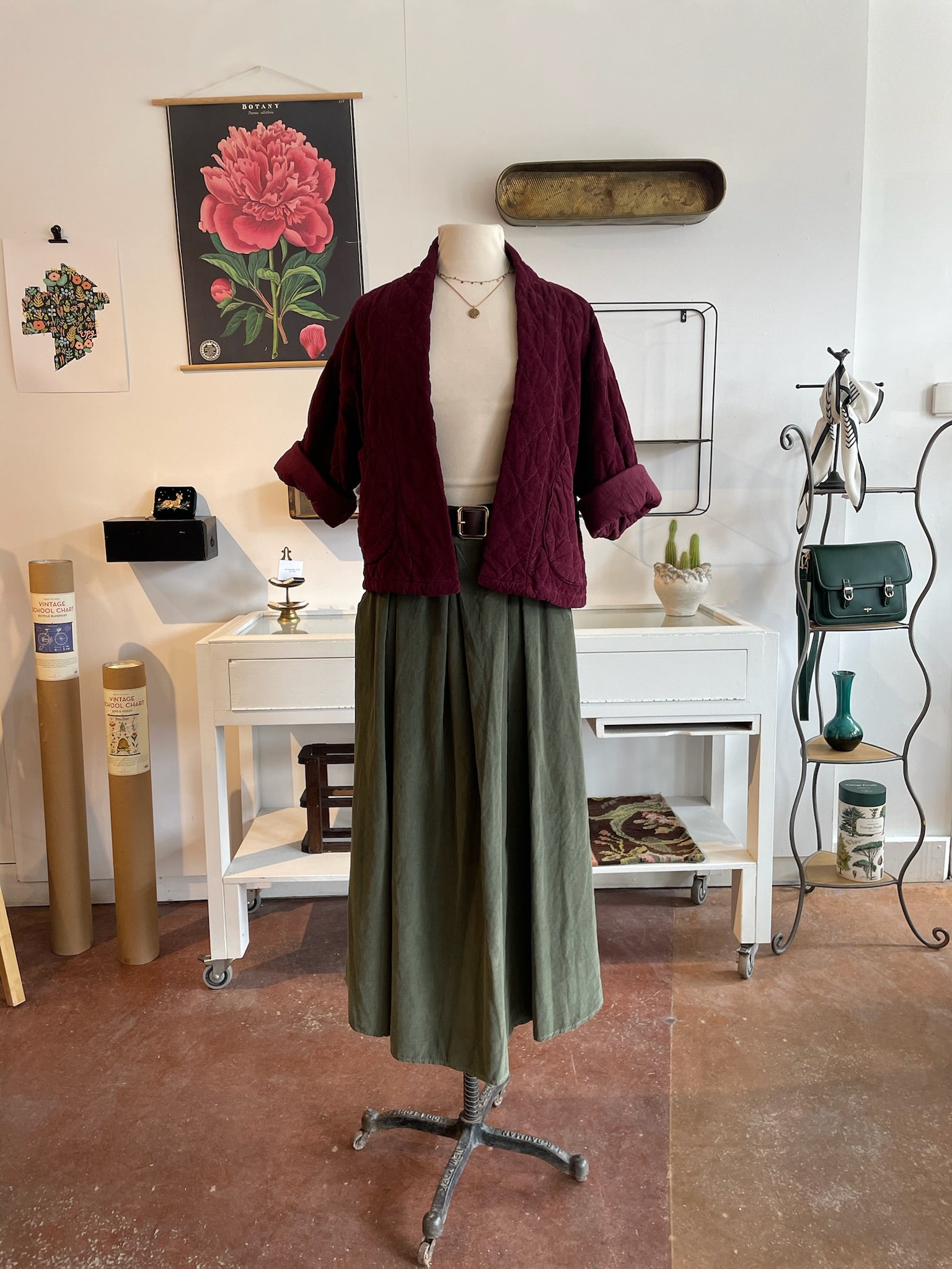 Corduroy Skirt