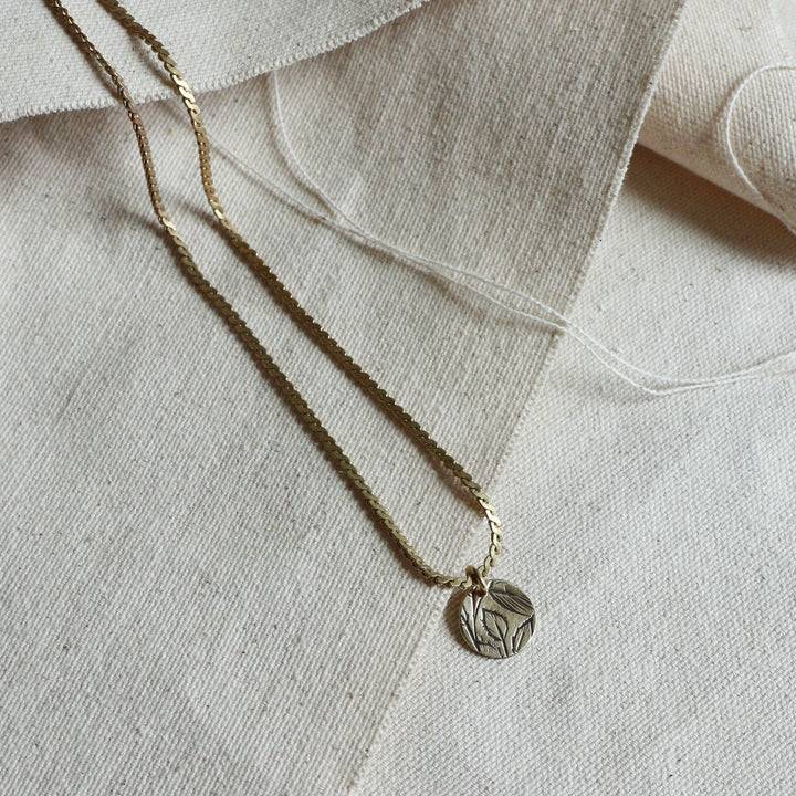 Vintage Coin Necklace - Out of the Blue