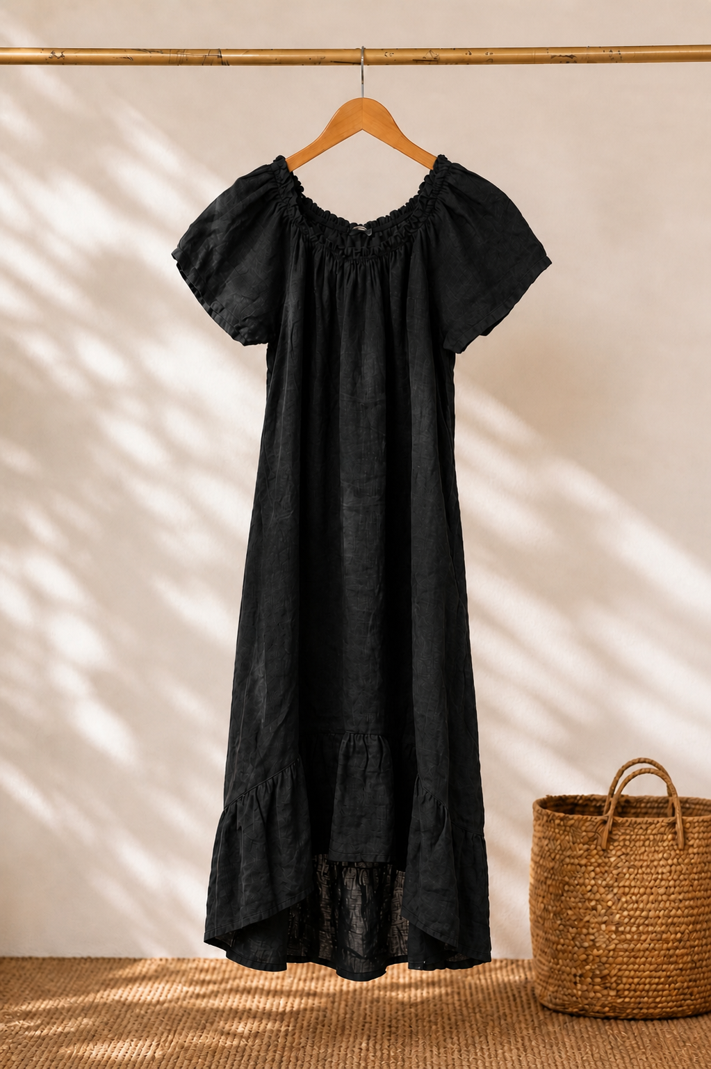 Maya Linen Dress - Out of the Blue