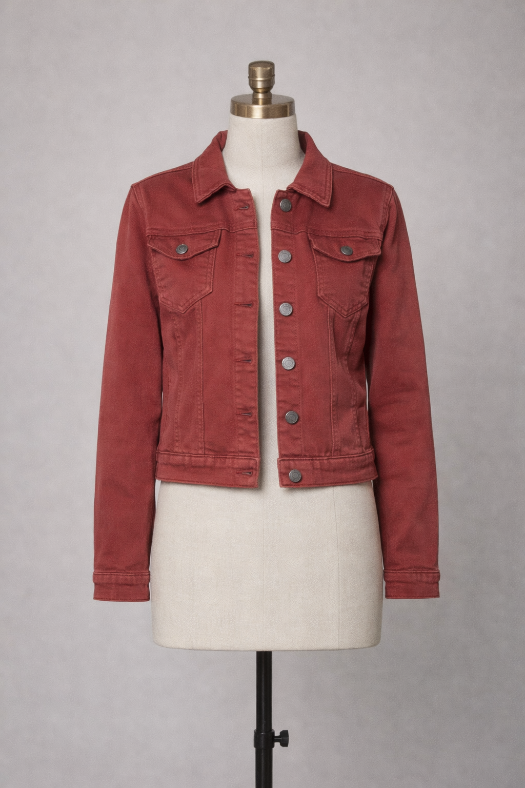 Stretch Denim Jacket - Out of the Blue