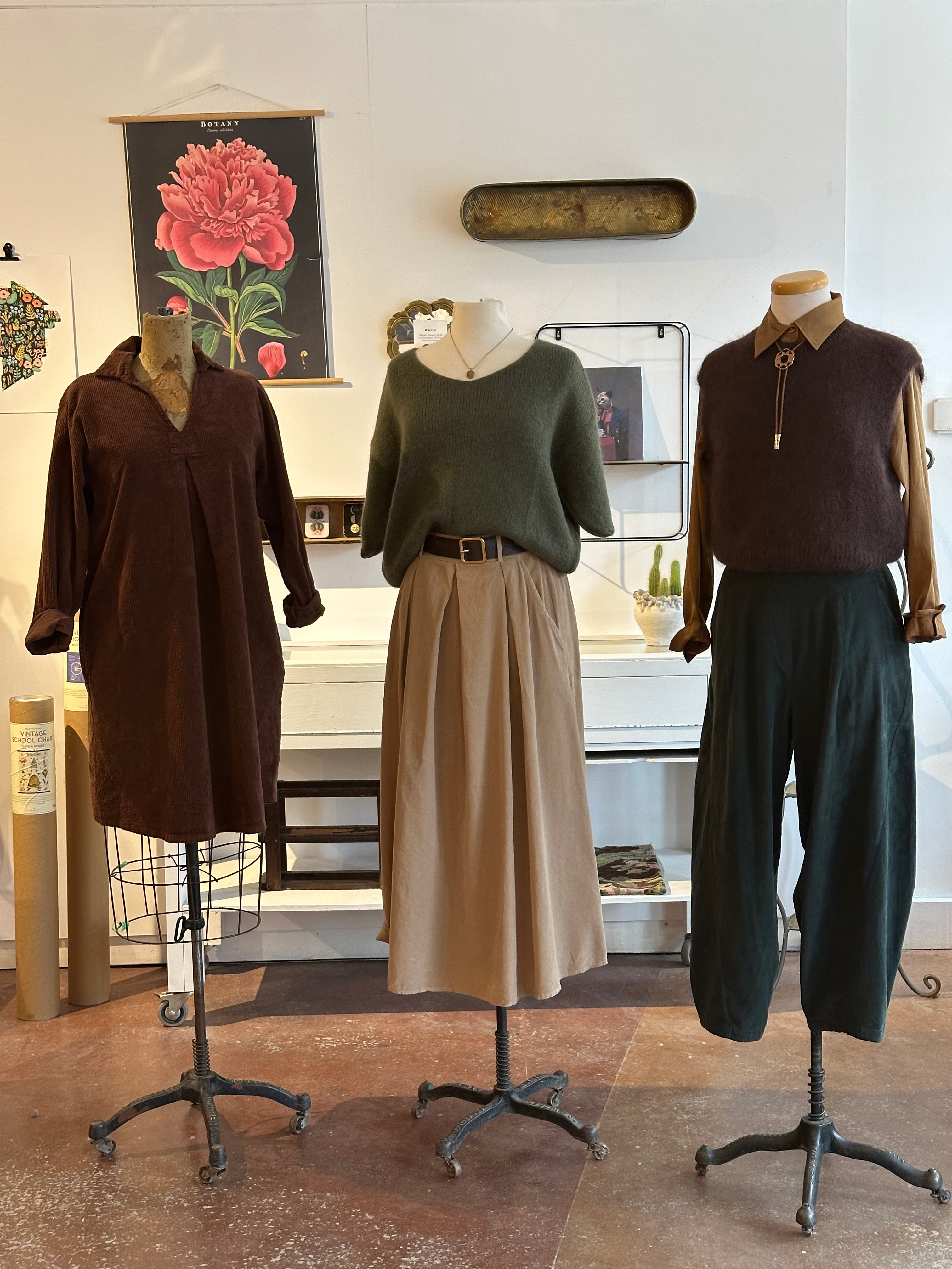 Emma Cord Barrel Pant