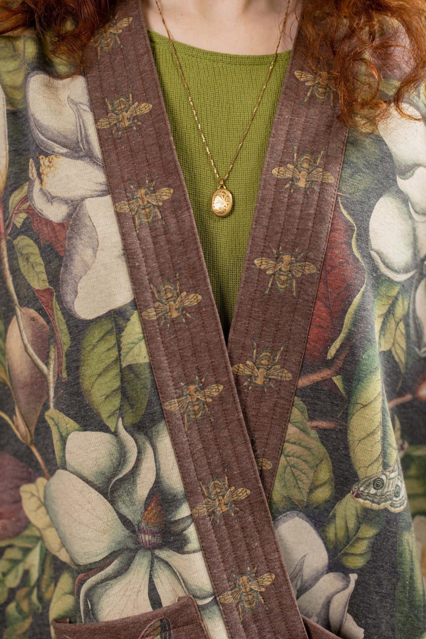 Fleur de Lune Cottage Cardigan - Out of the Blue