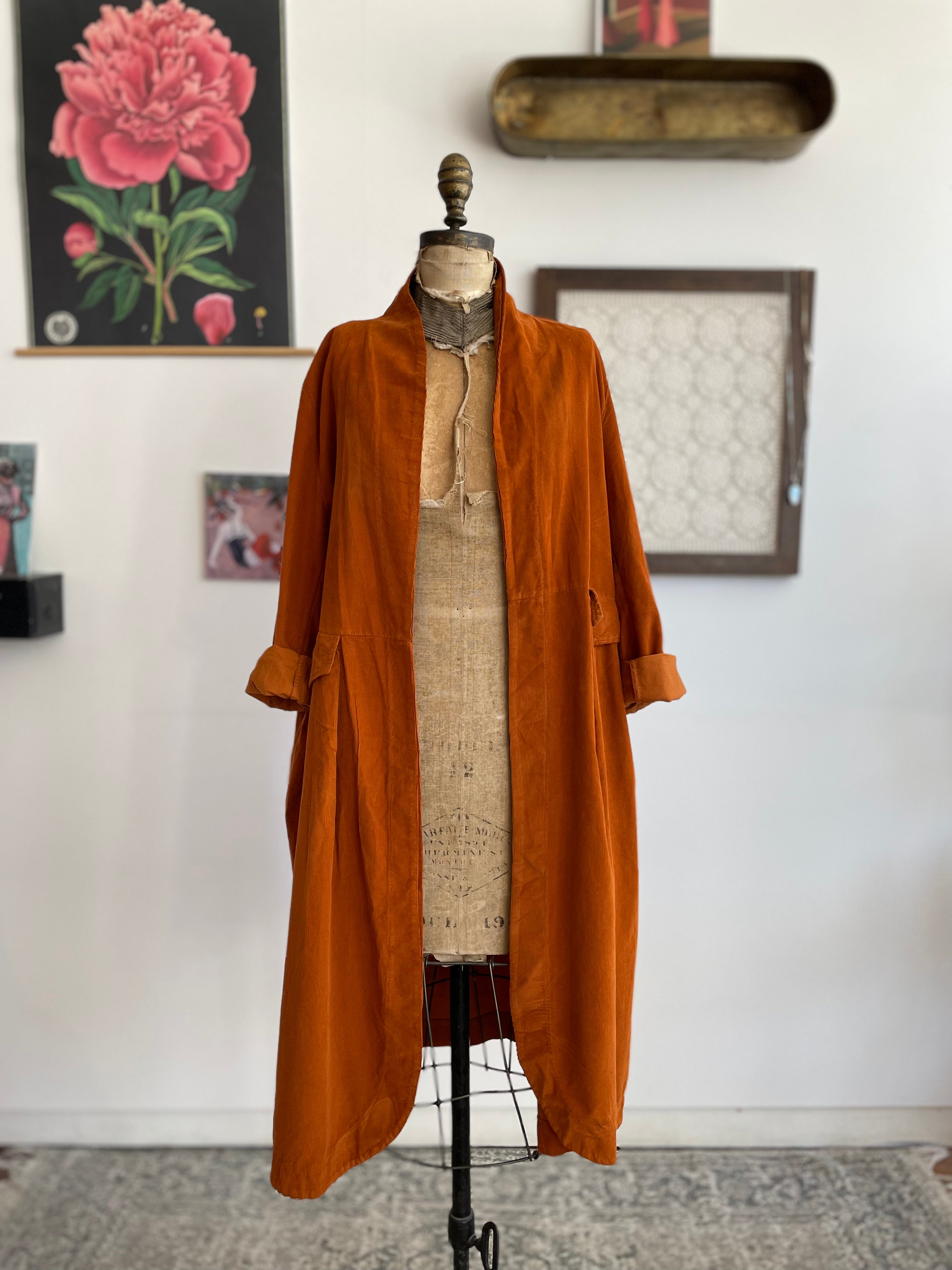 Corduroy Day Coat