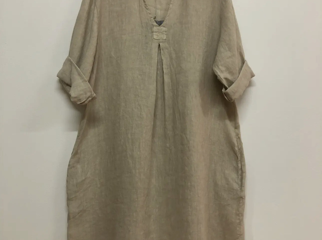 Jackson  Linen Dress - Out of the Blue