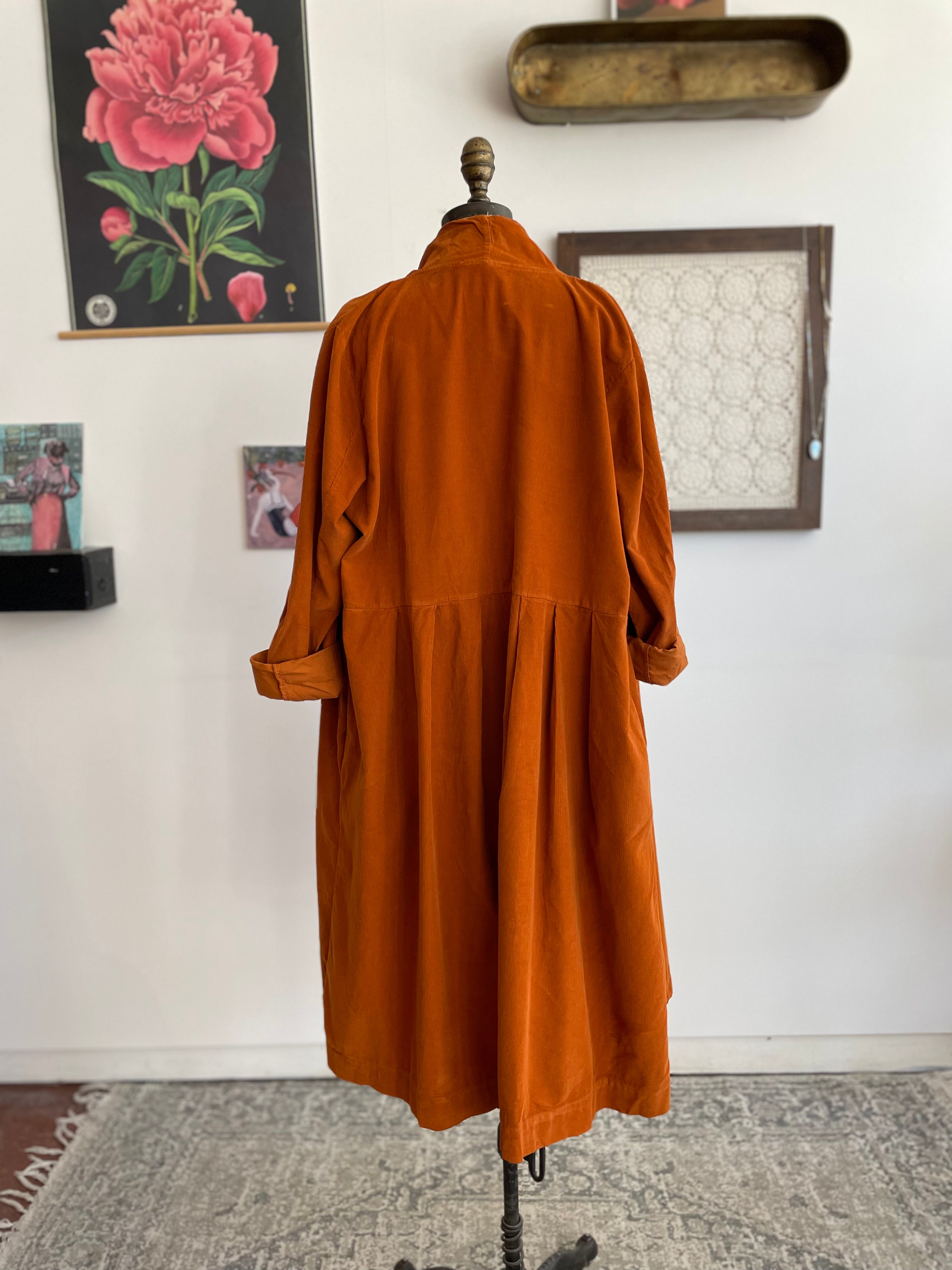Corduroy Day Coat