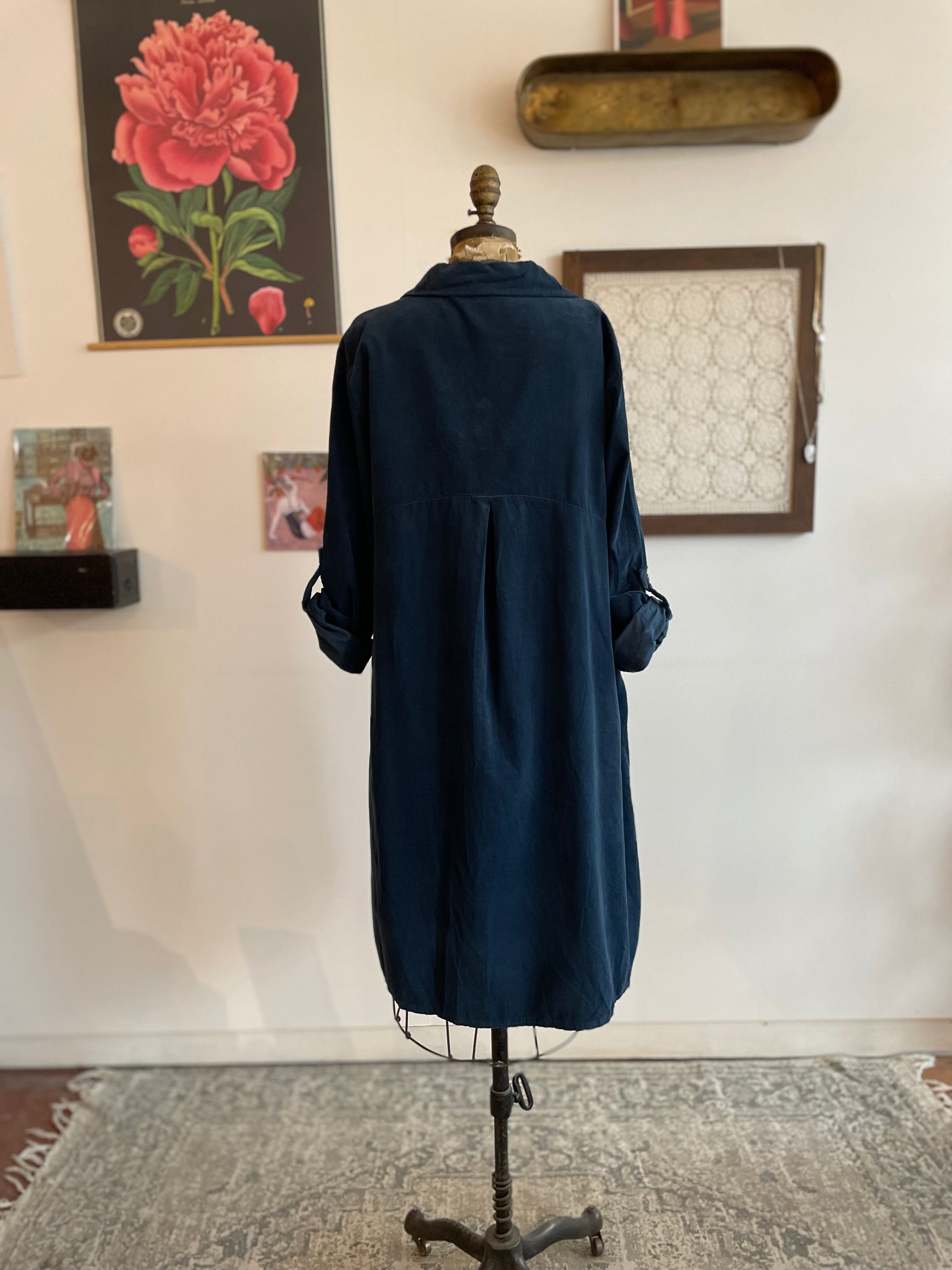 Anise Corduroy Shirtdress