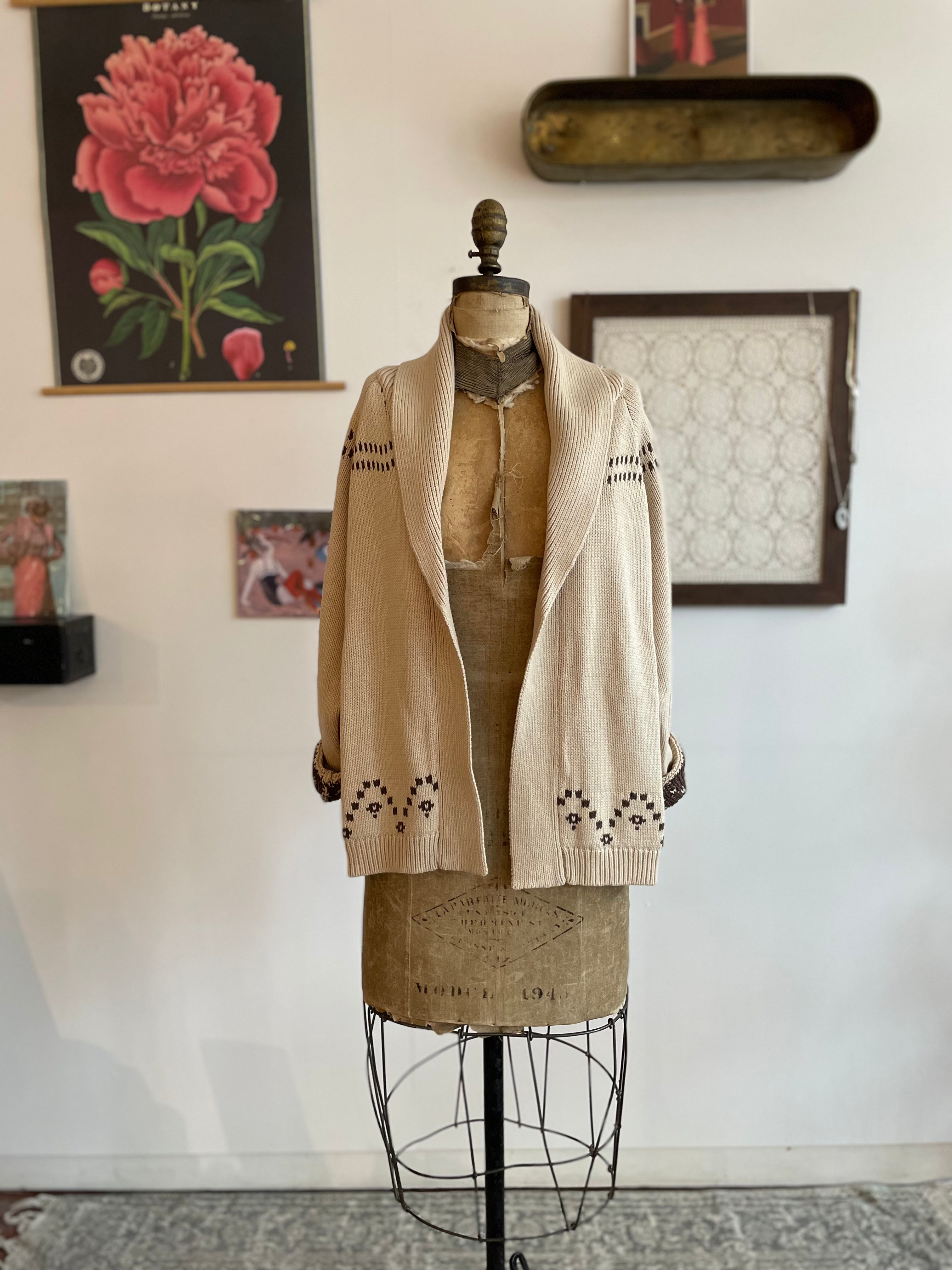 HORSE SHAWL  CARDIGAN