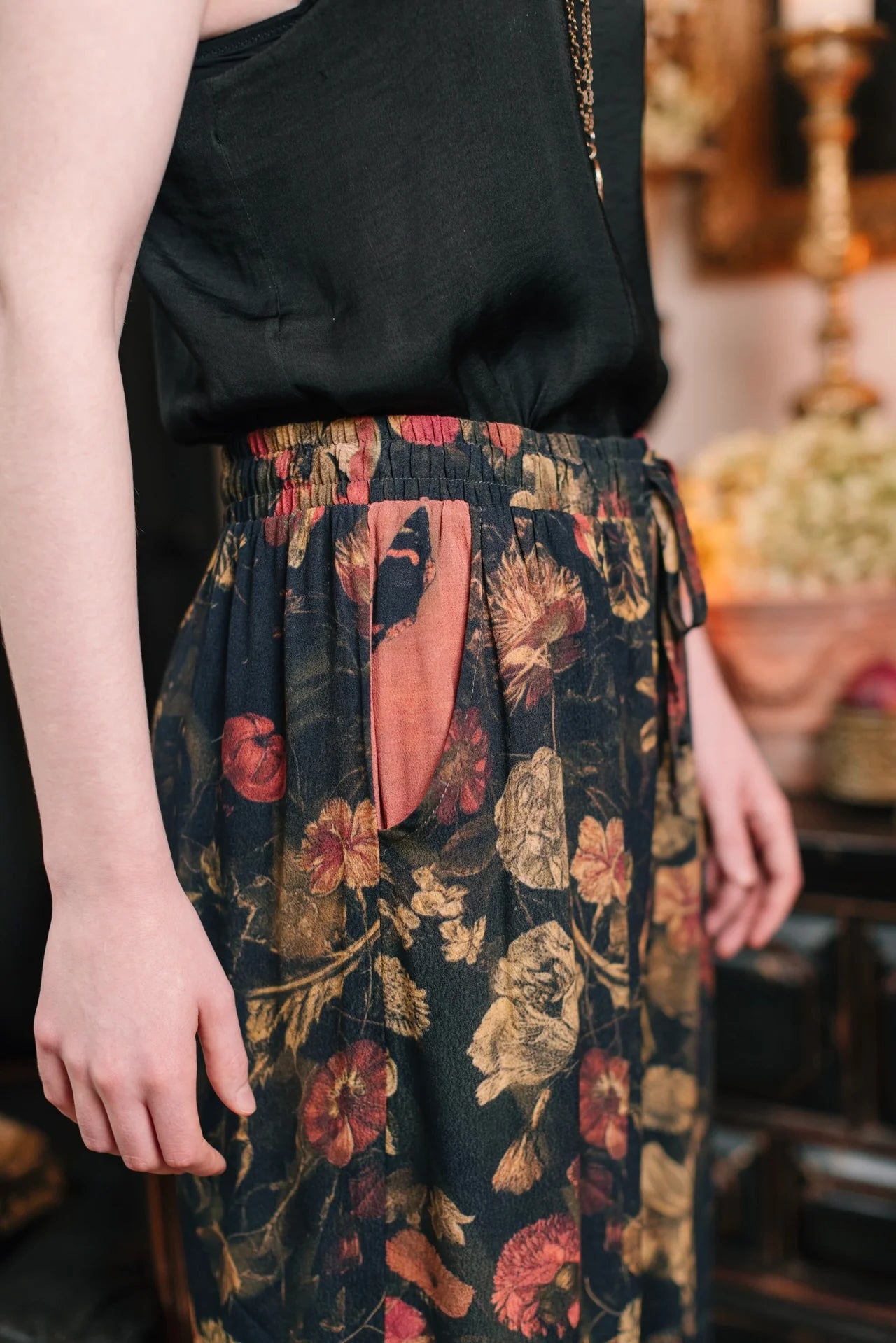 Heart of Gold Poet Pant - Out of the Blue