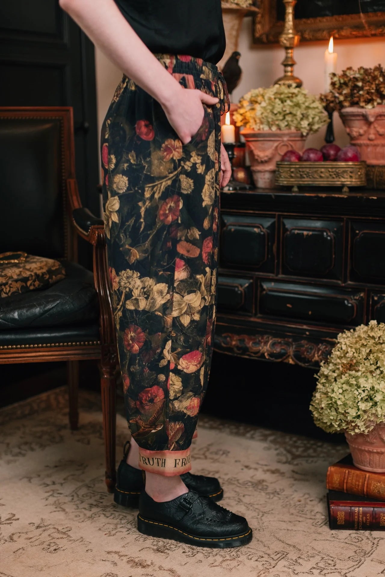 Heart of Gold Poet Pant - Out of the Blue