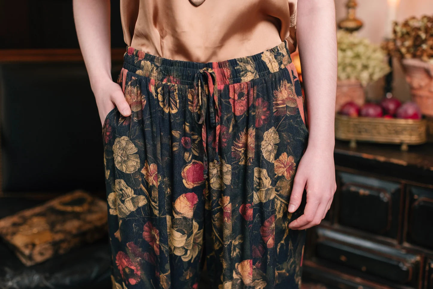 Heart of Gold Poet Pant - Out of the Blue