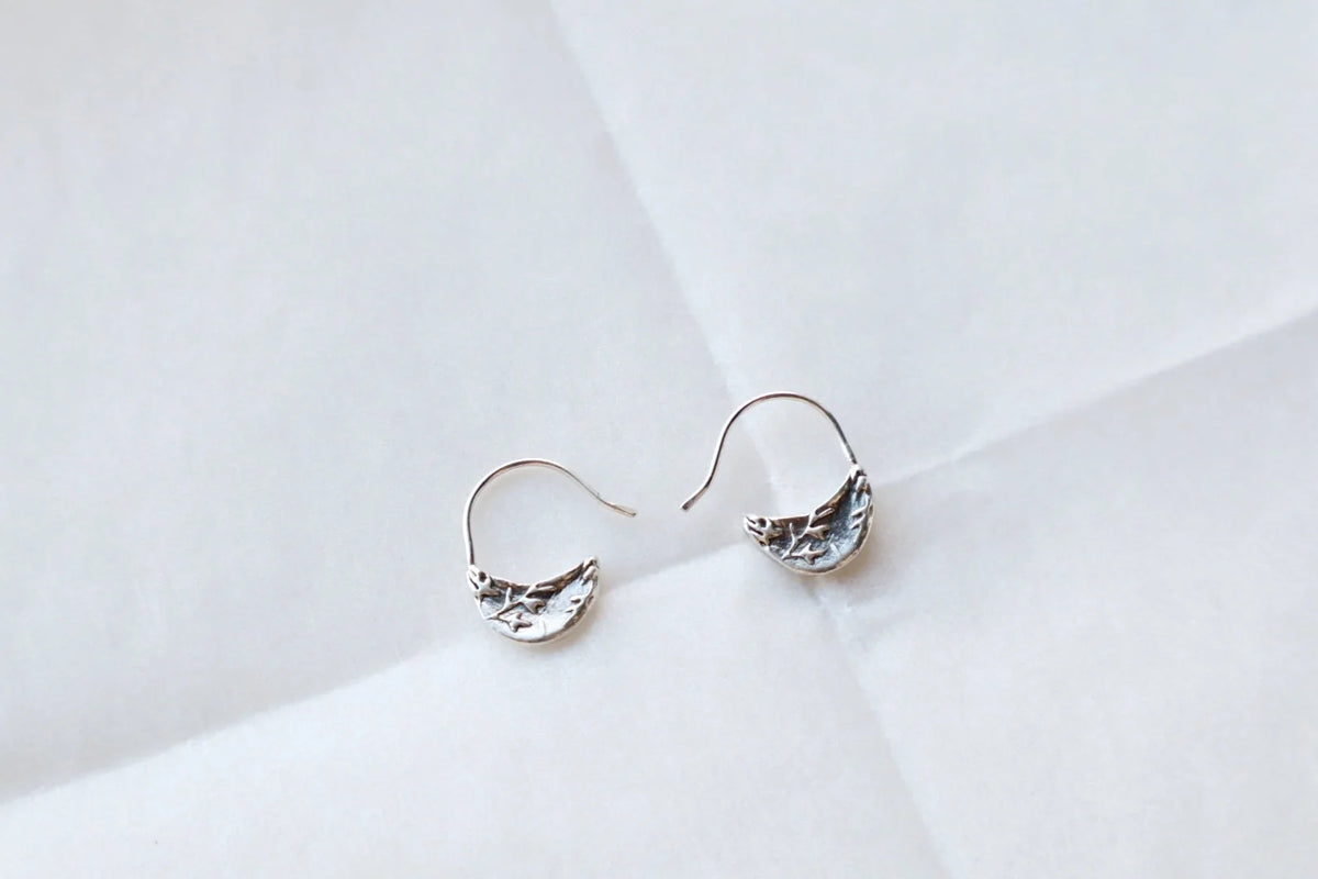 Mini Crescent hoops
