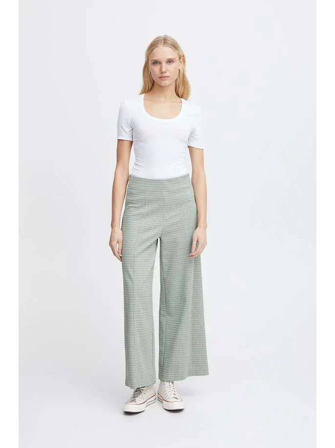 Kate Wide Leg Pant - Out of the Blue