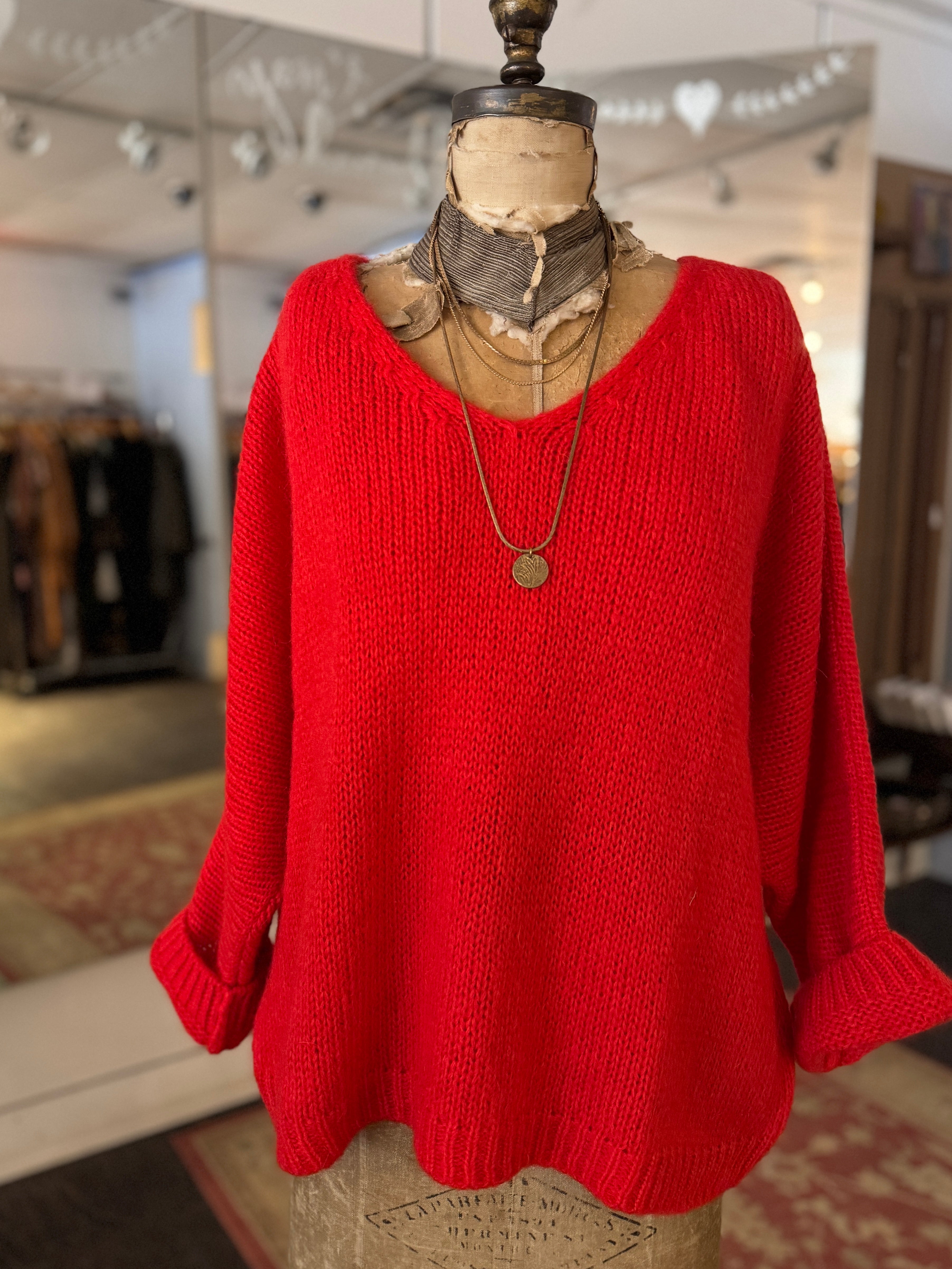 Mohair Blend Sweater