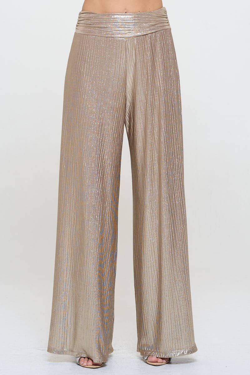 Metallic Pants