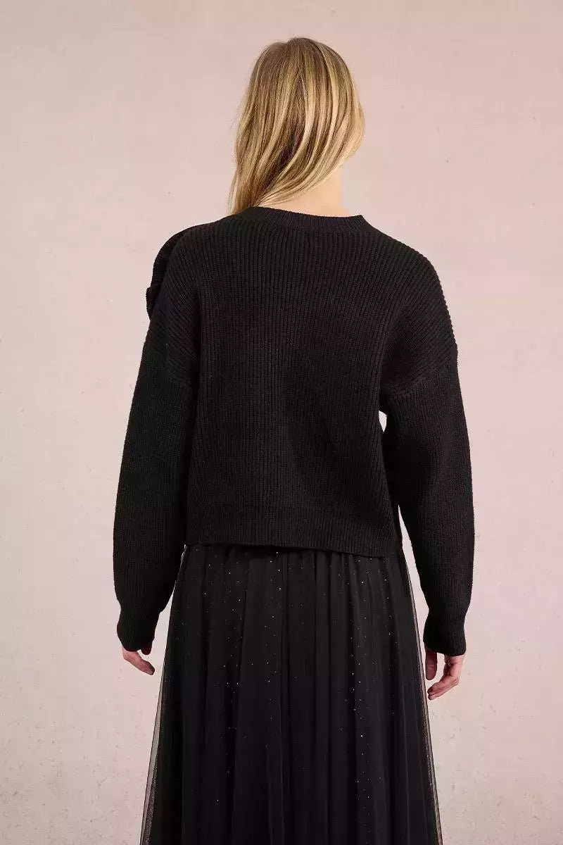 Knitted Sweater Black