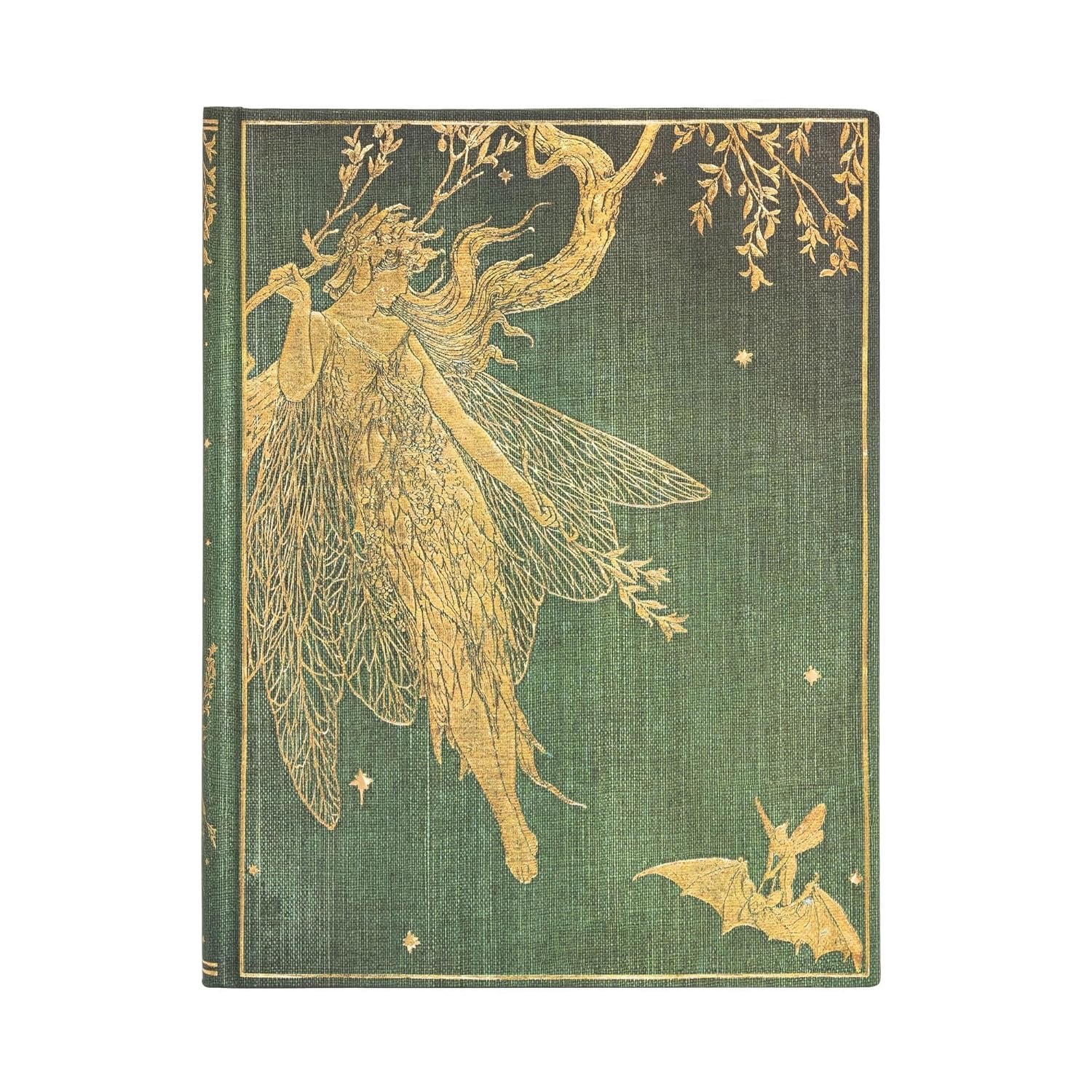 Olive Fairy Midi Lined Journal - Out of the Blue