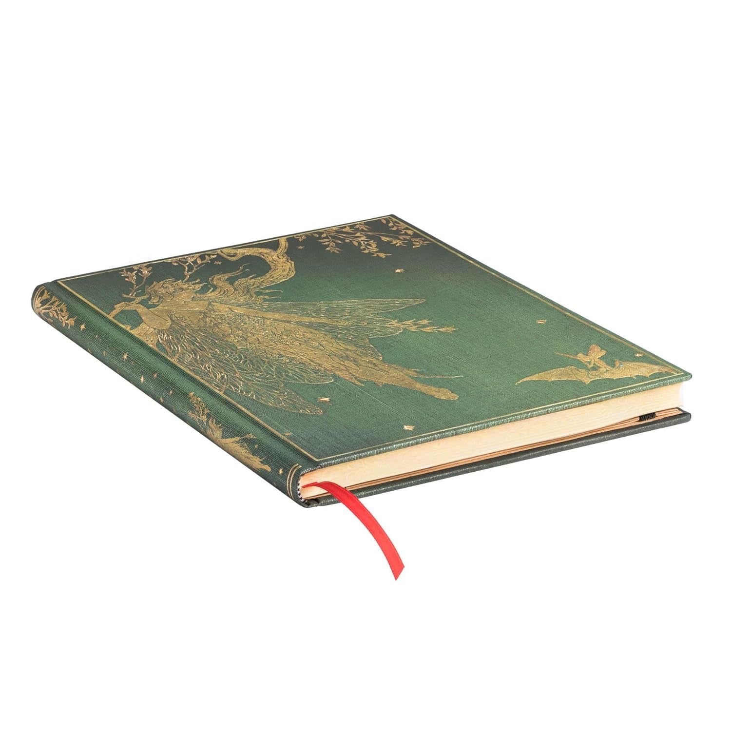 Olive Fairy Midi Lined Journal - Out of the Blue