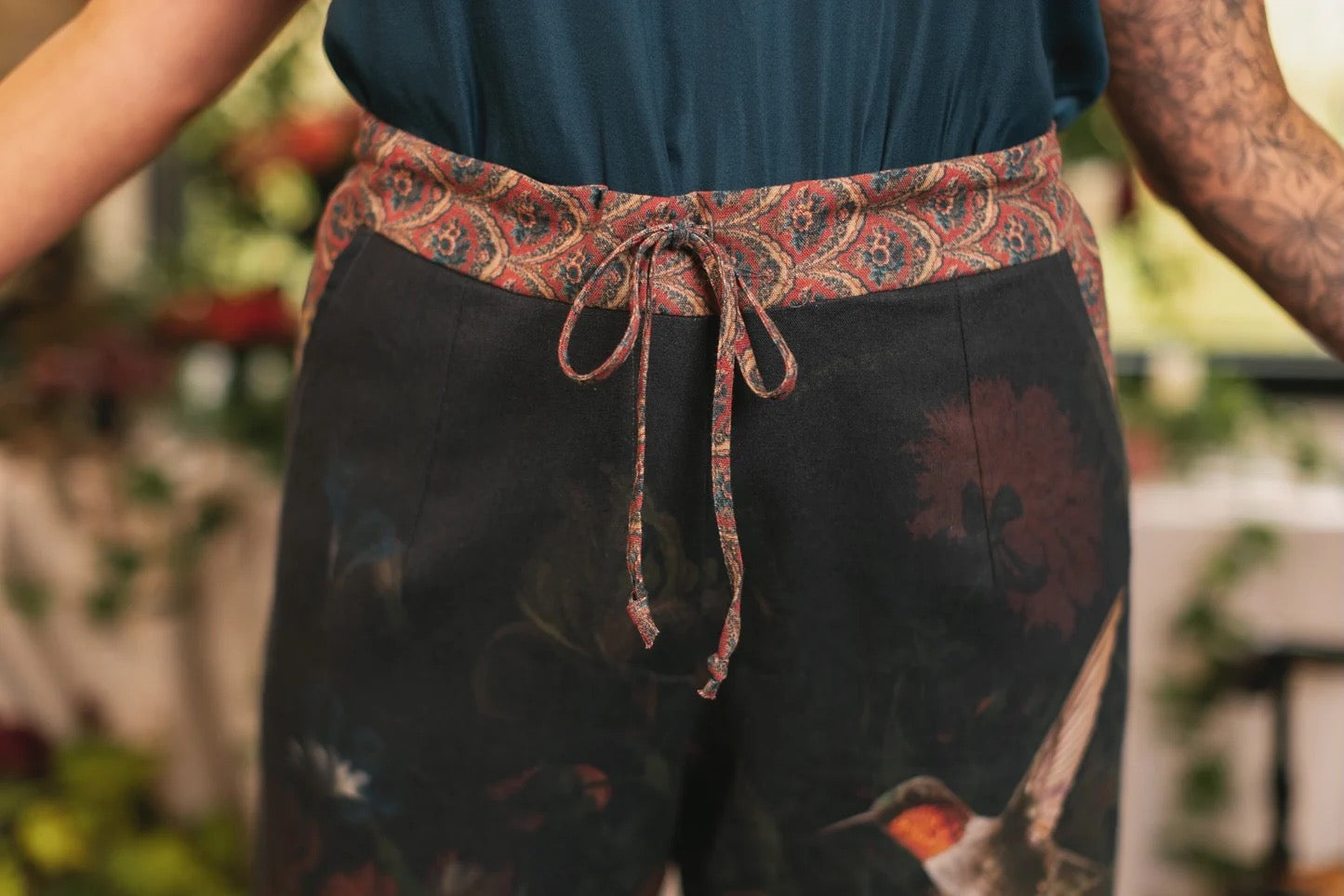 Flight of Fancy Artist Pant - Out of the Blue