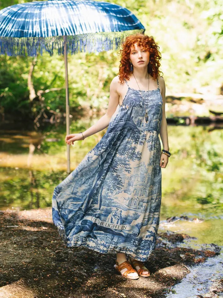 Let the Light In Slip Dress