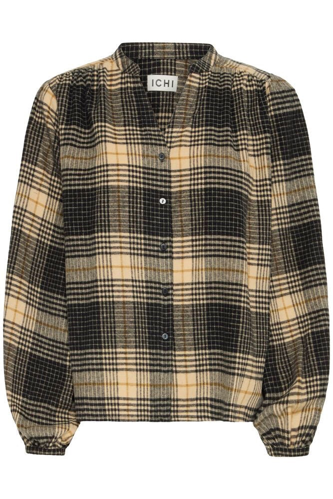 Soft Flannel Plaid Shirt - Out of the Blue