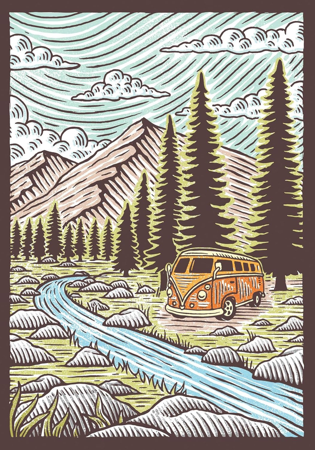 Great Outdoors Notebook - Out of the Blue
