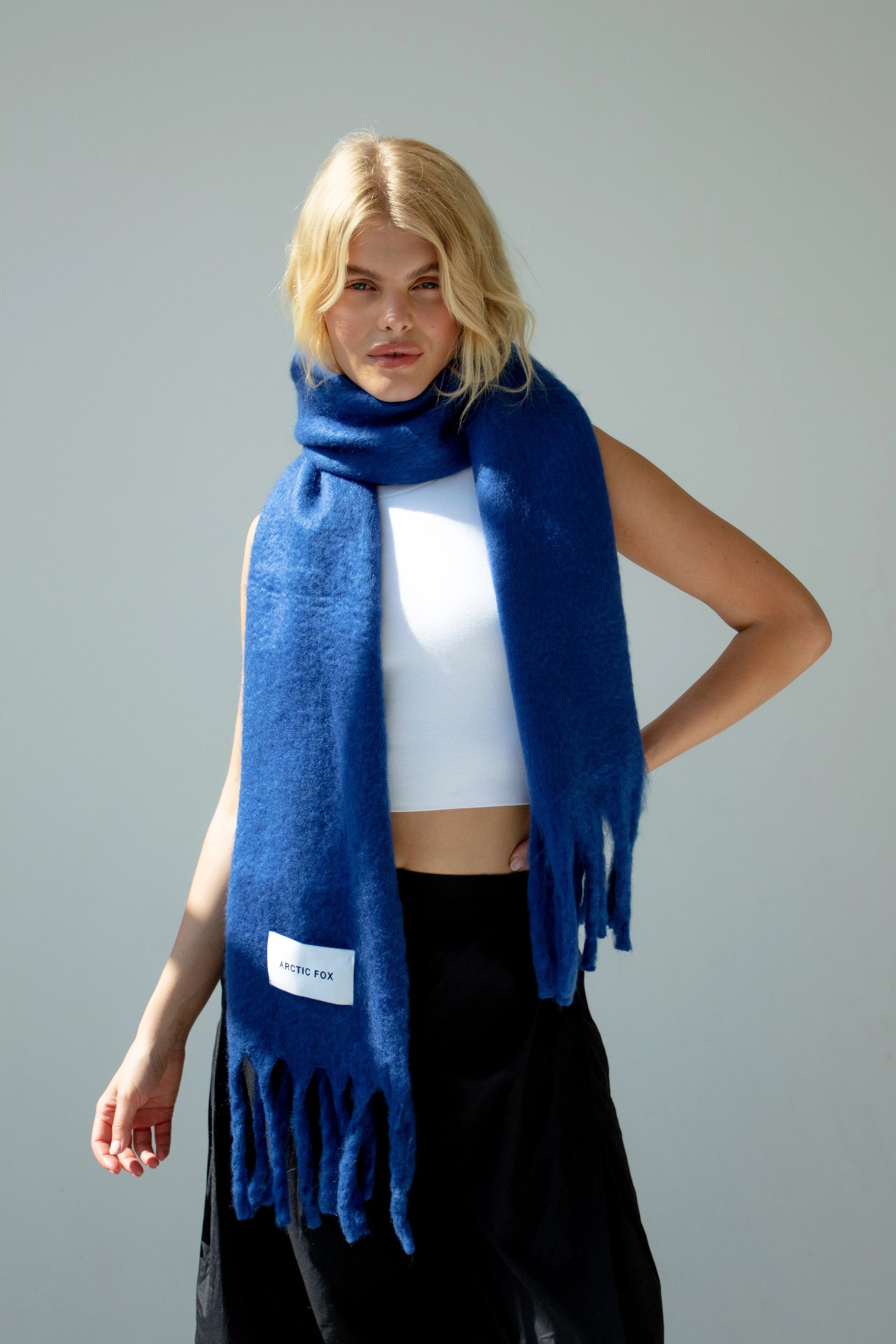 Stockholm Scarf - Blue - Out of the Blue