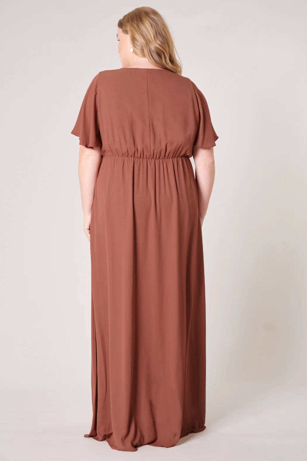 Flutter Sleeve Maxi - Out of the Blue