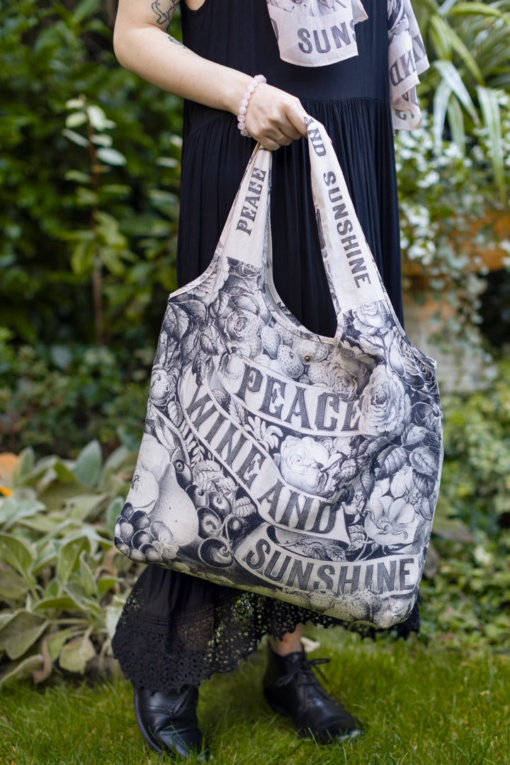 Peace ,Wine & Sunshine Tote