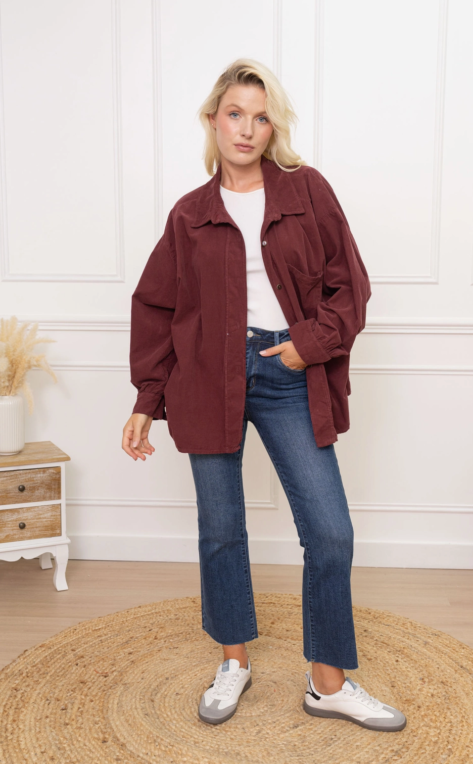 Oversized Cord Shirt
