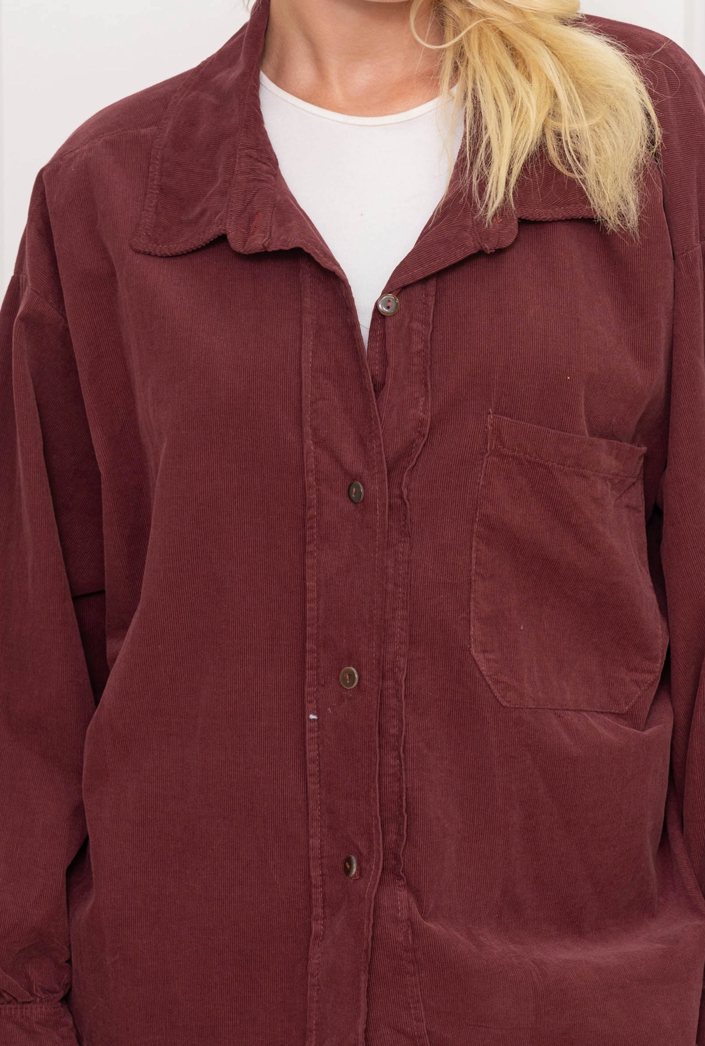 Oversized Cord Shirt