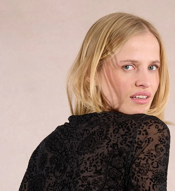 Sheer Lace Top