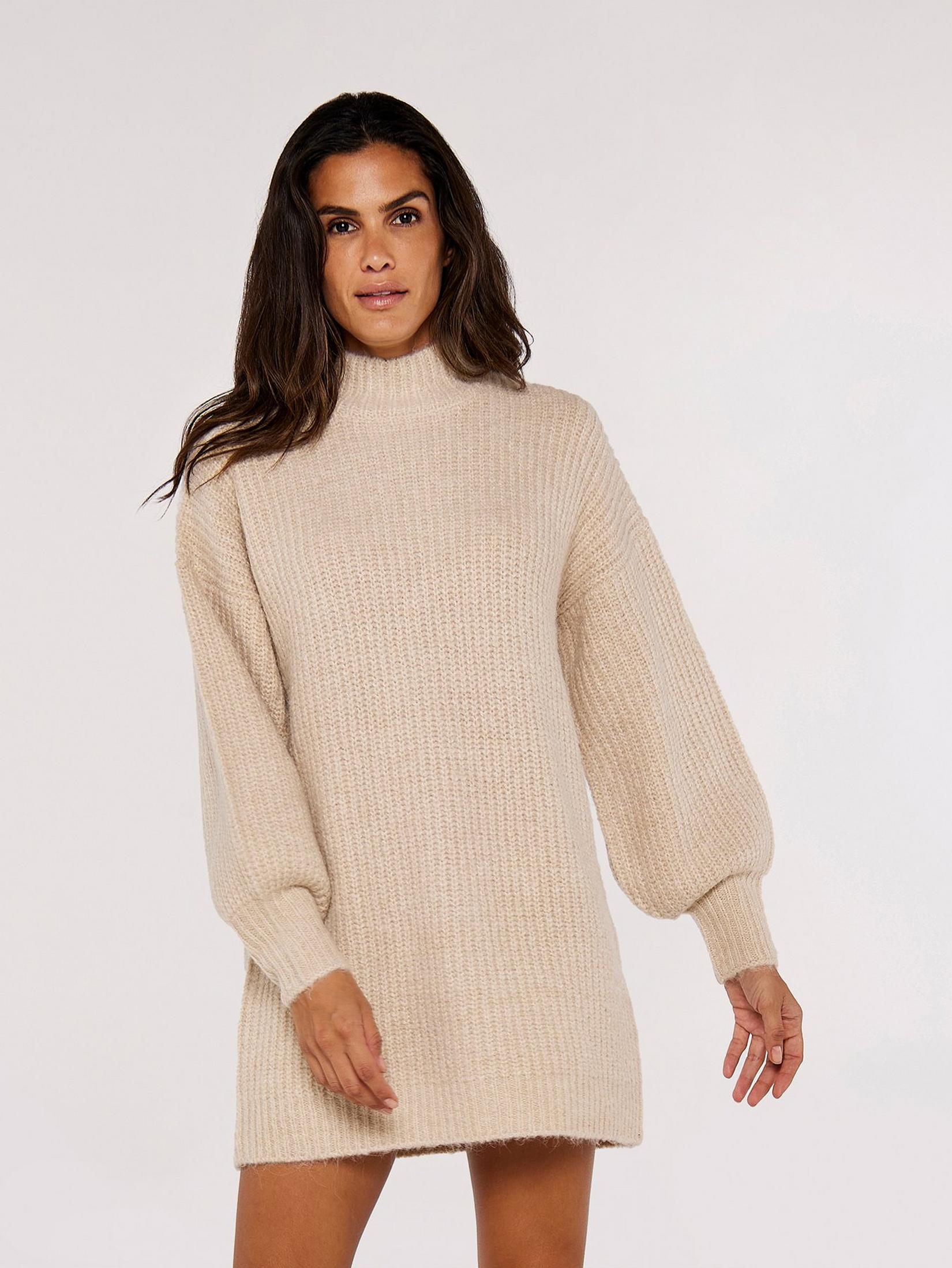 Knit Sweater Tunic - Out of the Blue
