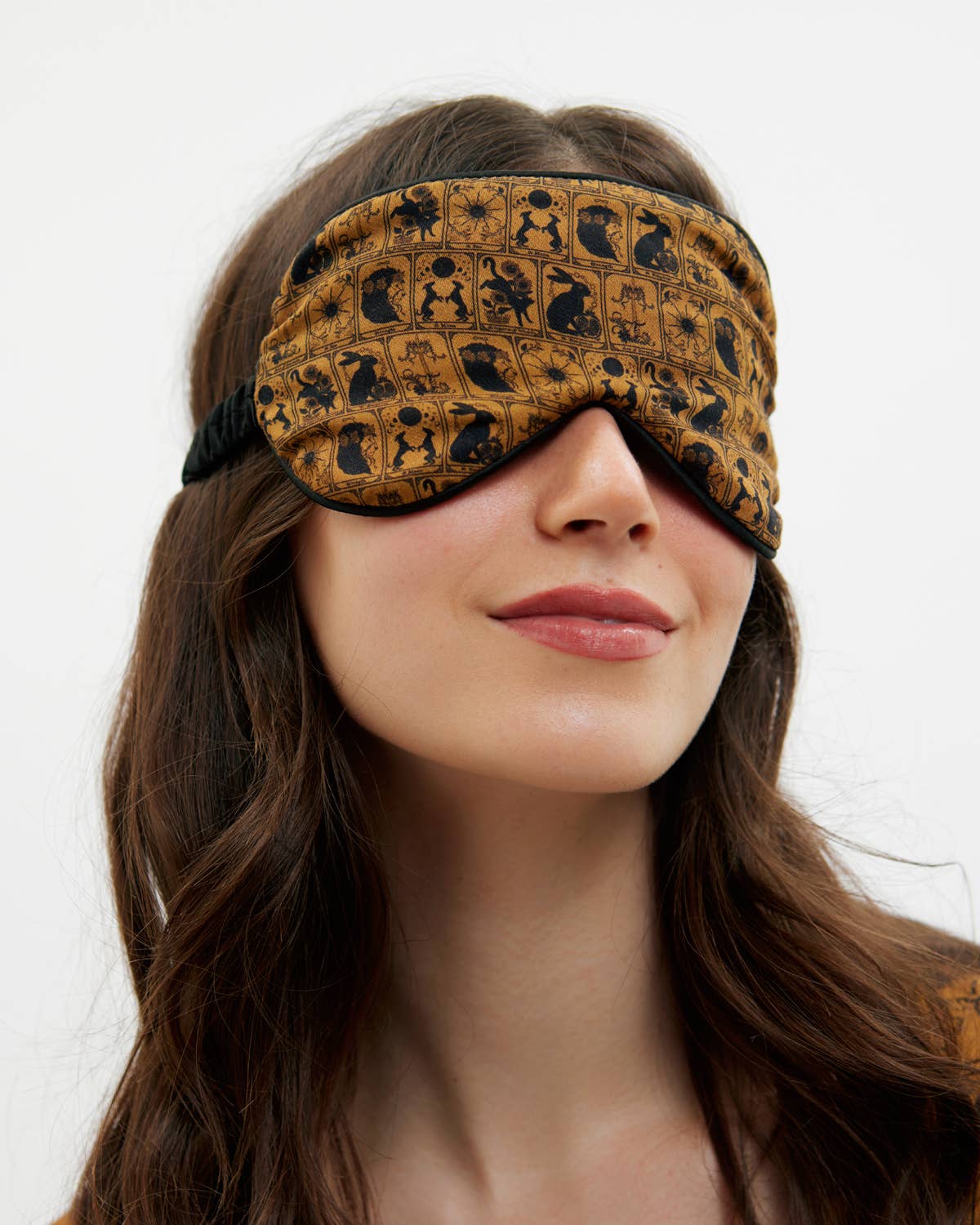 Tarot Tales Celestial Sleep Mask Bronze Gold - Out of the Blue