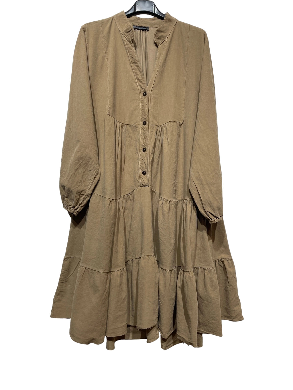 Sabine Button Up Cord Dress