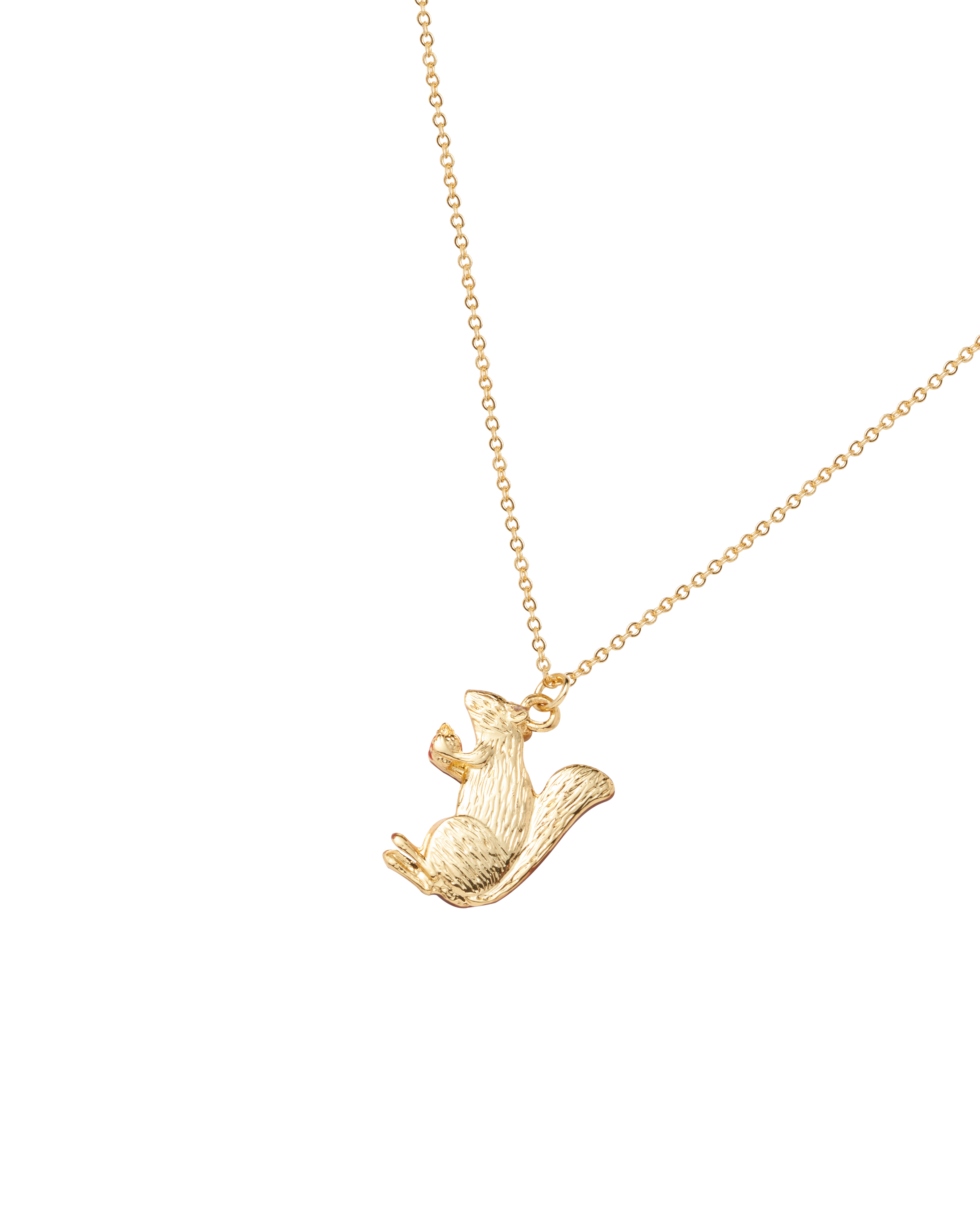 Cheeky Squirrel  Necklace