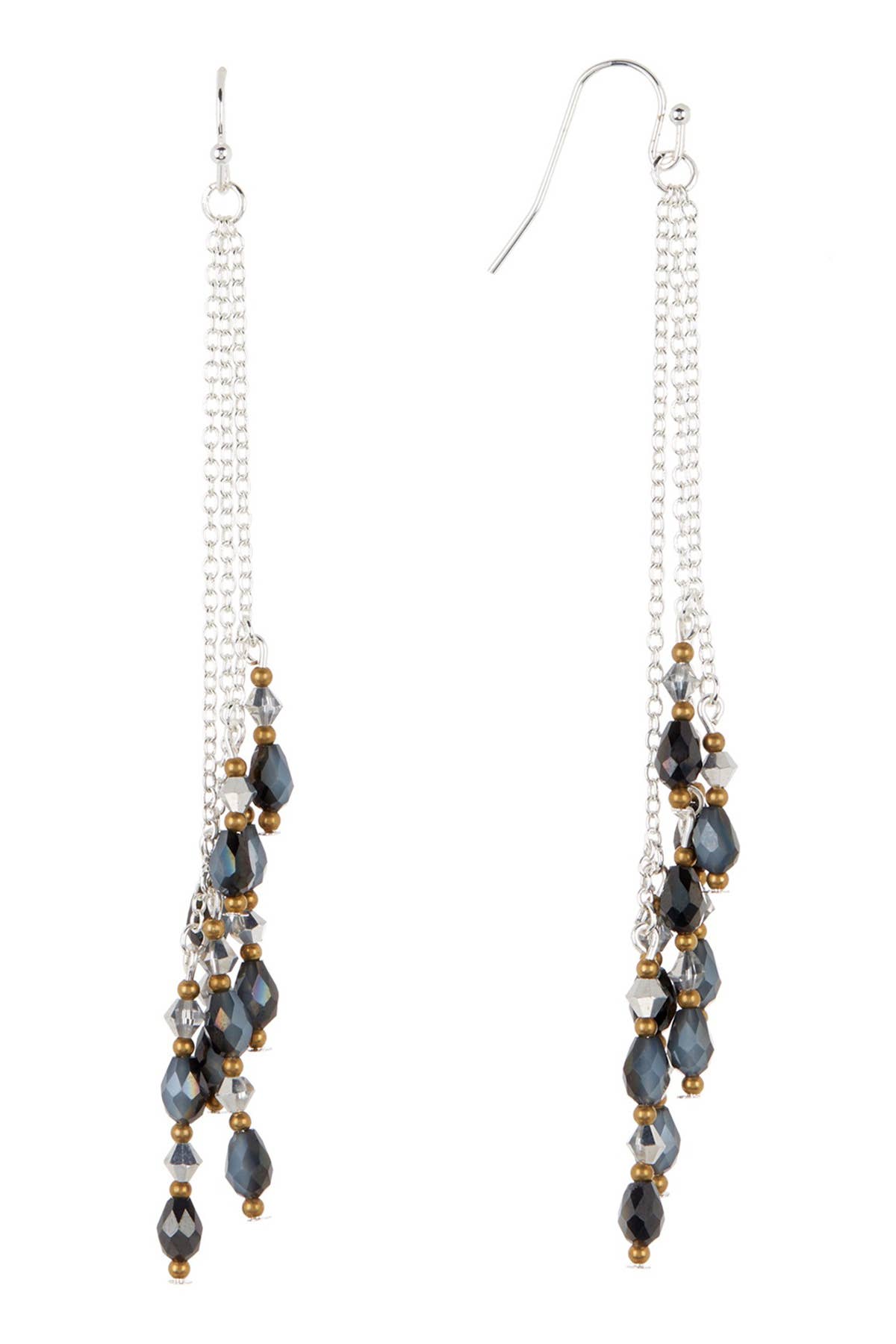 Austrian Crystal Waterfall Earrings - SF