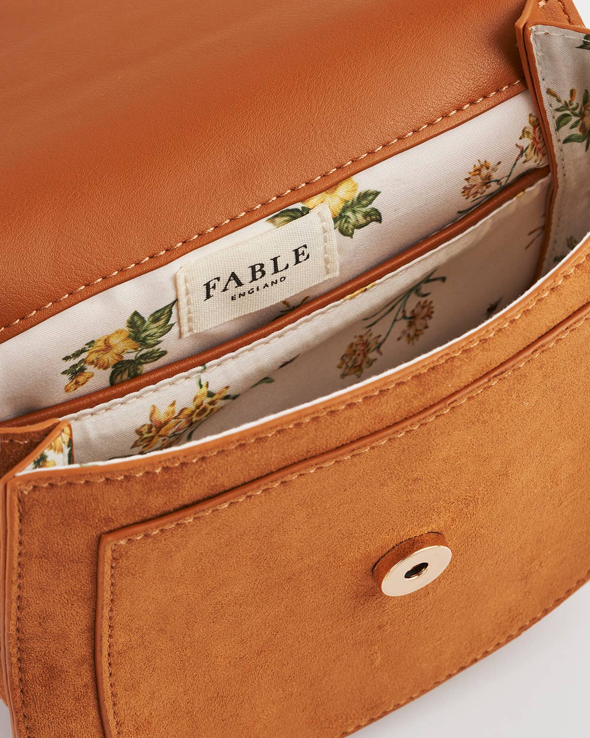 Floral Embroidered Purse - Out of the Blue