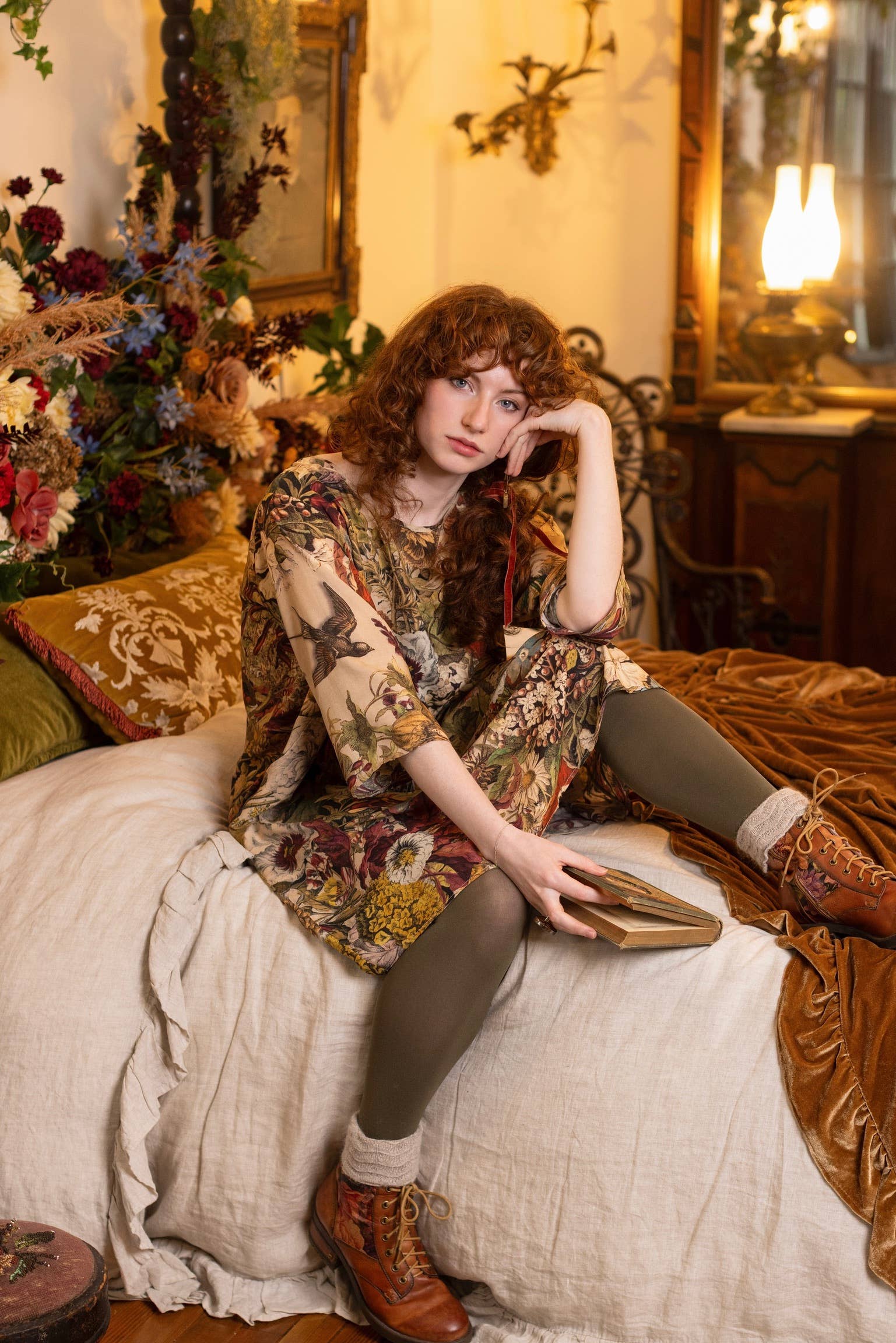 Golden Hour Artist Dress