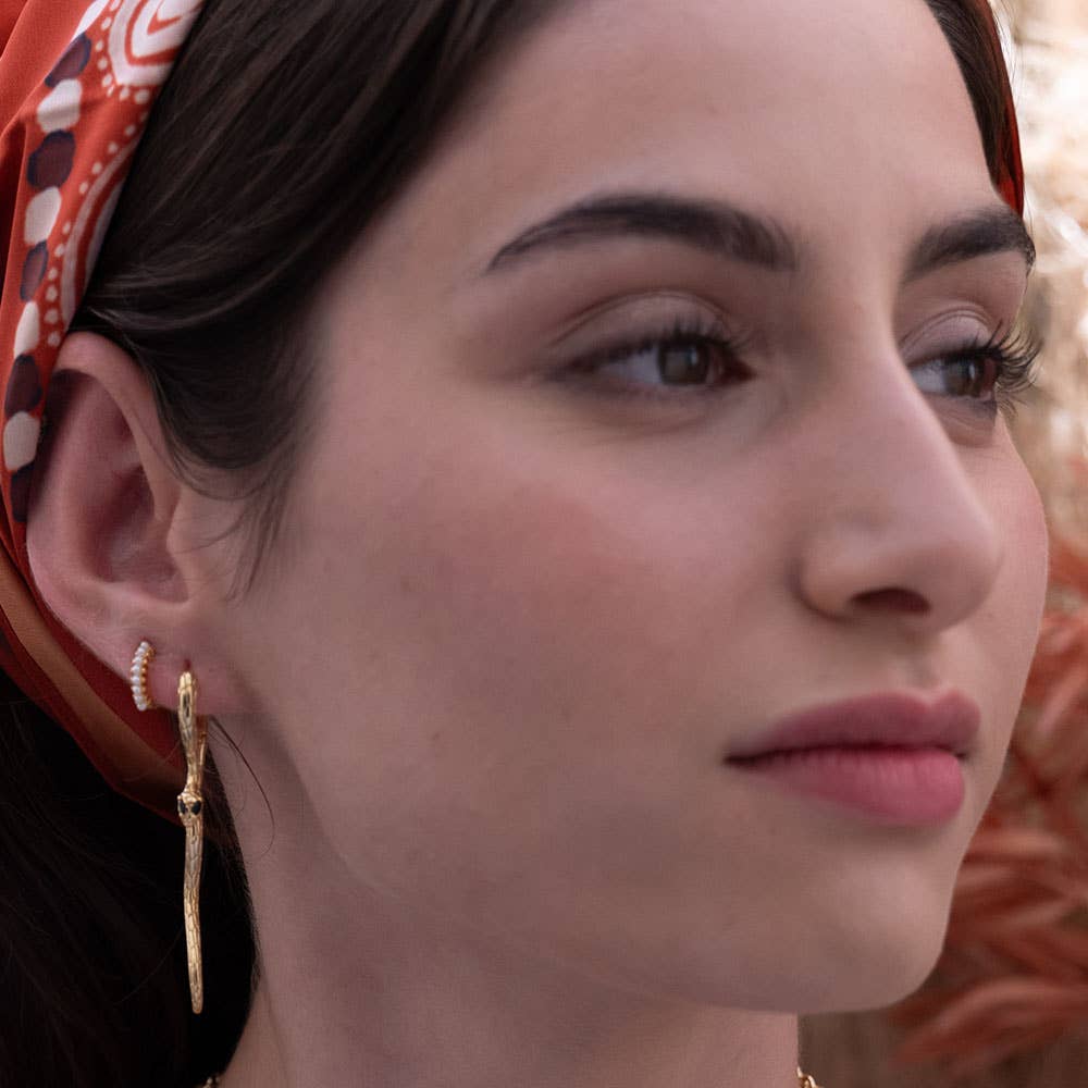 Year of the Snake Earrings - Out of the Blue