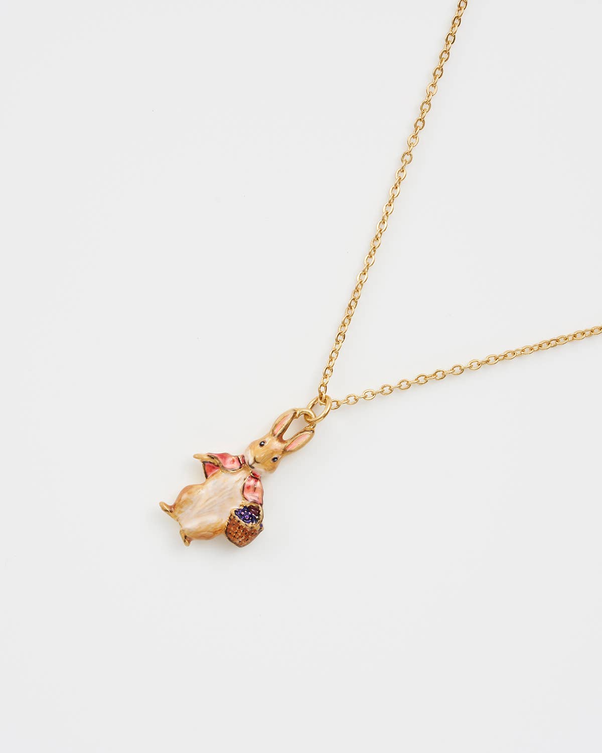 Peter Rabbit Cotton-Tail Necklace